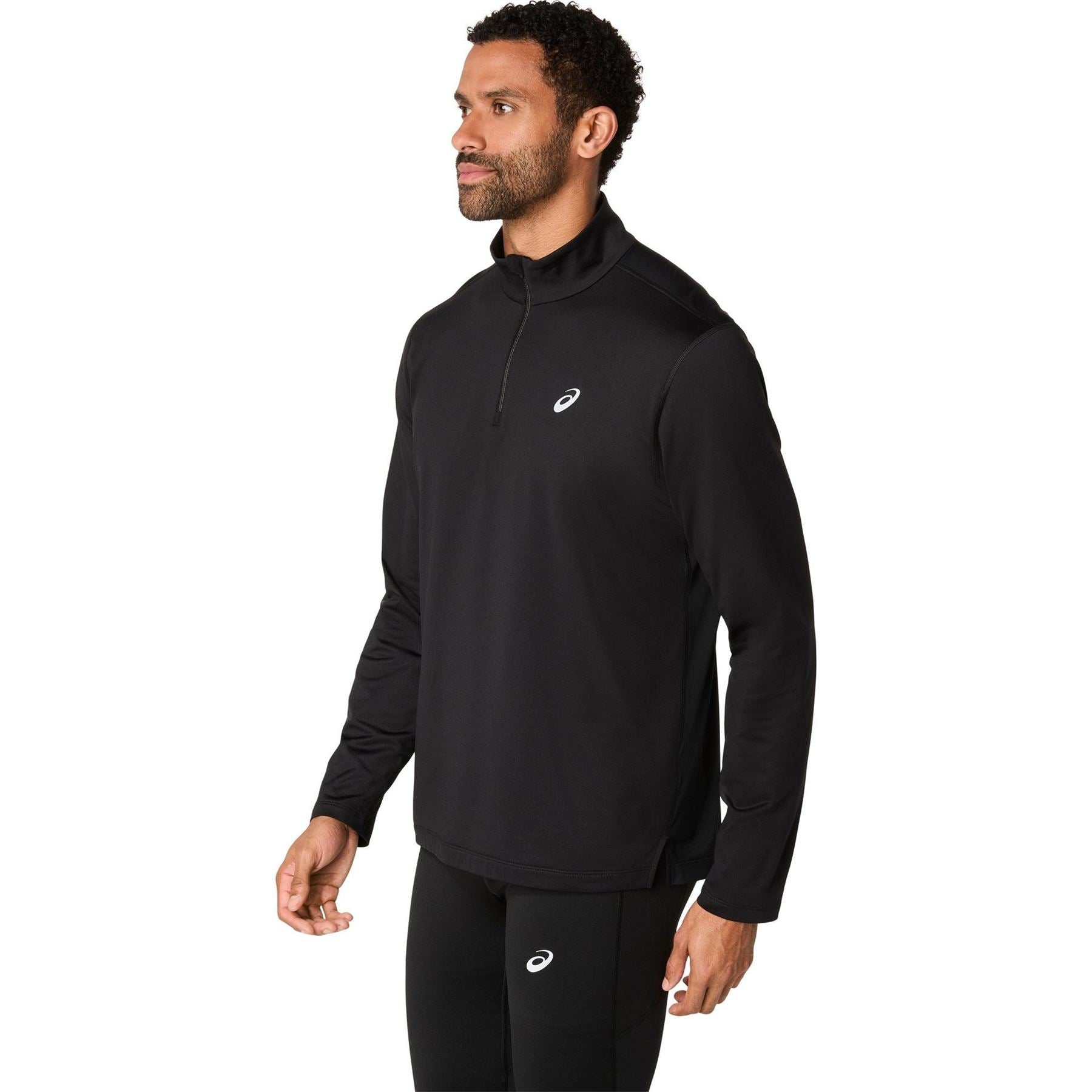 Asics Mens Ls Half Zip Winter Top Running