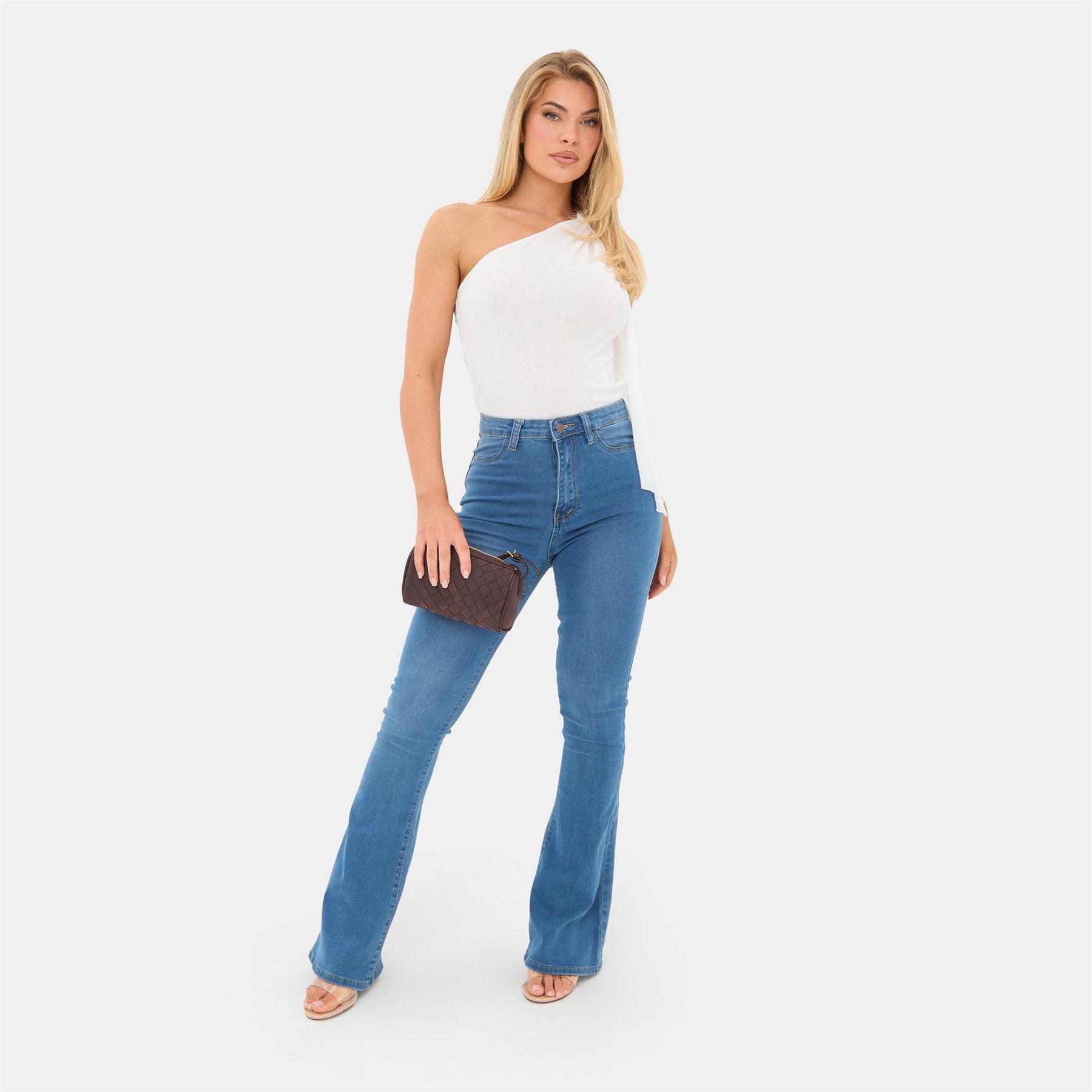 I Saw It First Shoulder Drape Detail Top