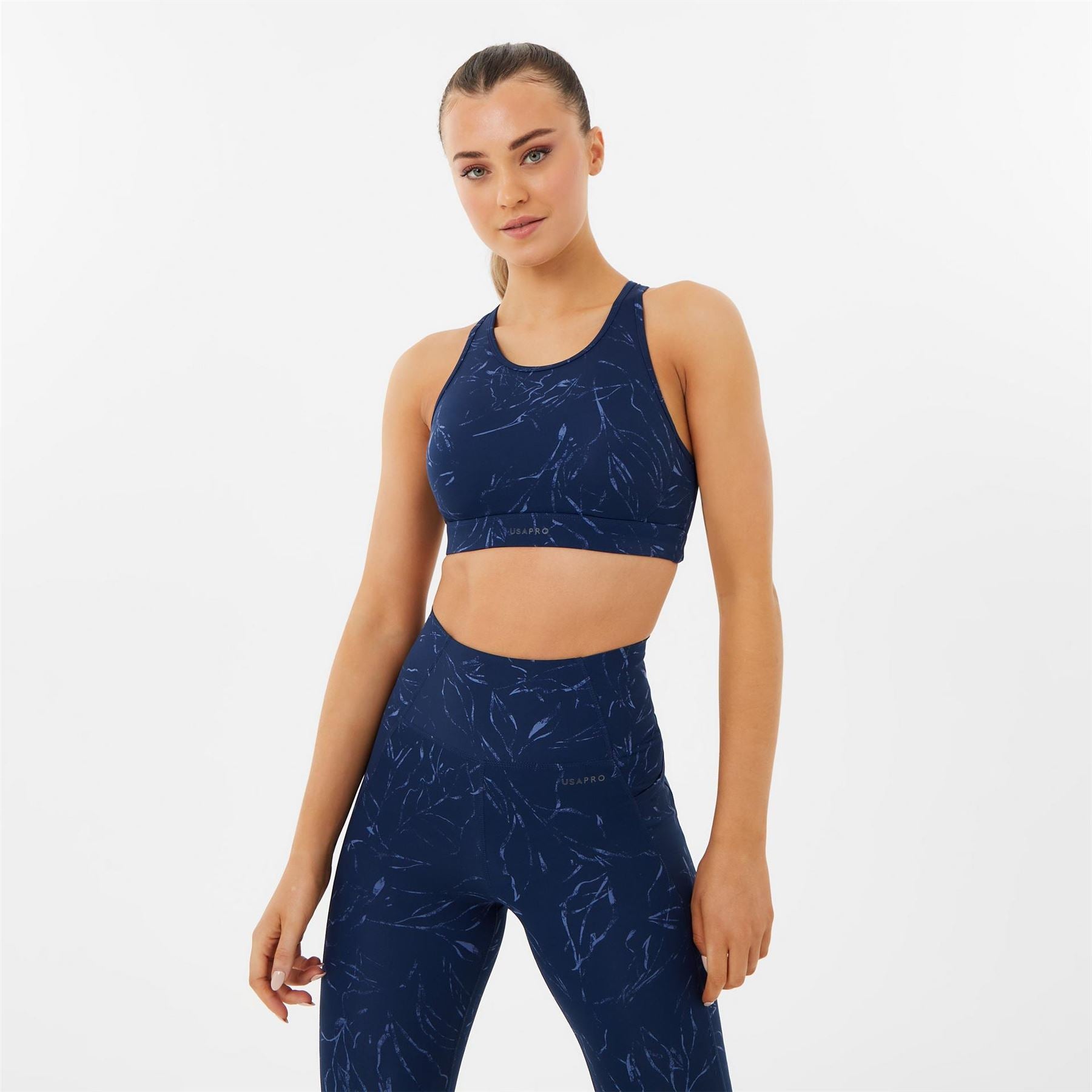 USA Pro Core Racer Back Sports Bra Ladies