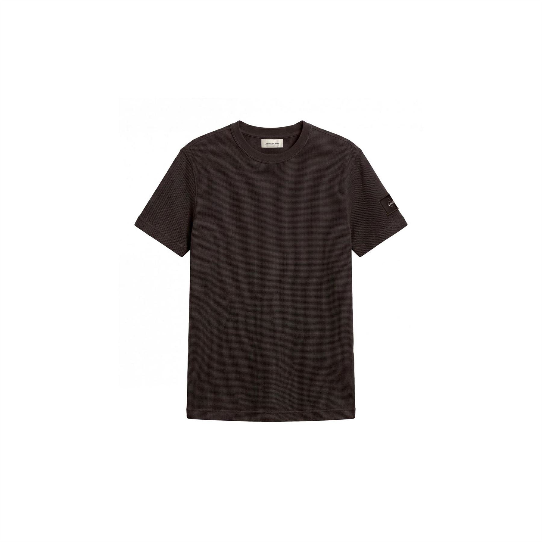Calvin Klein Jeans Waffle Badge Cotton T-Shirt