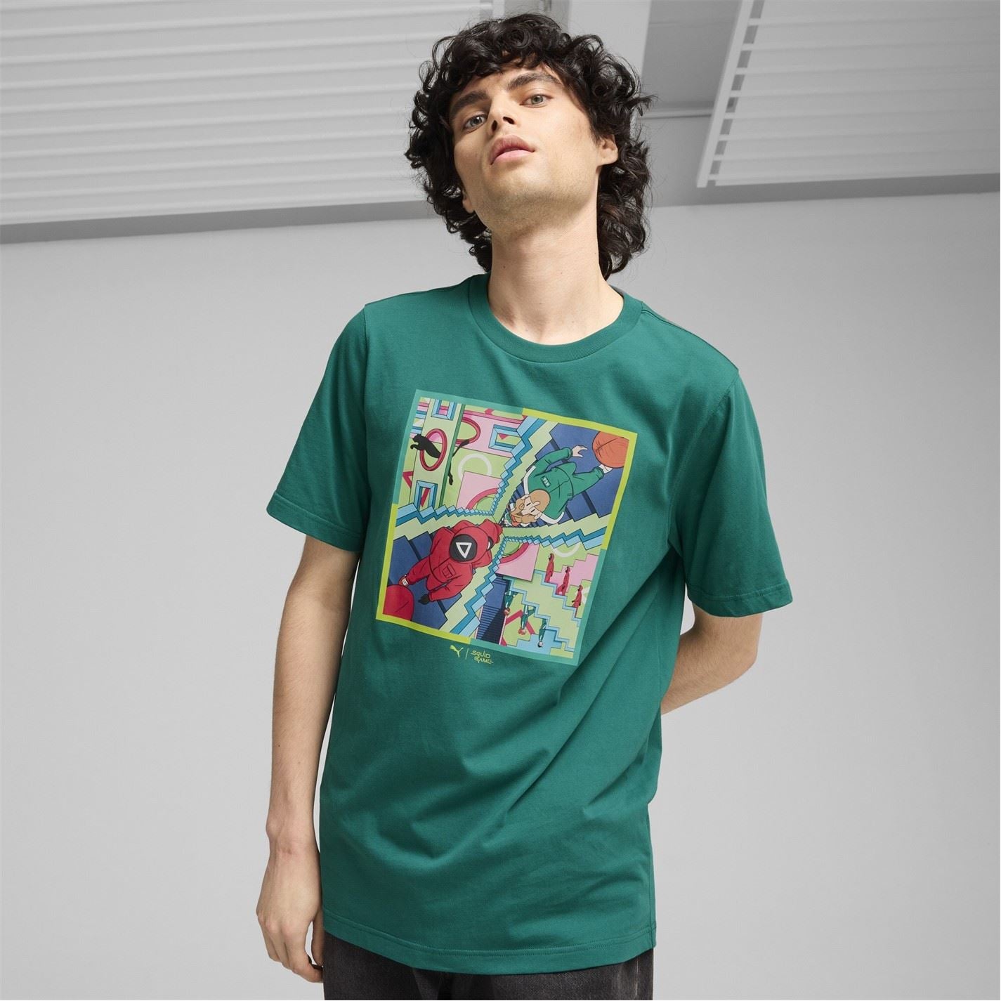 Puma Squid Game Graphic Regular Fit T-Shirt