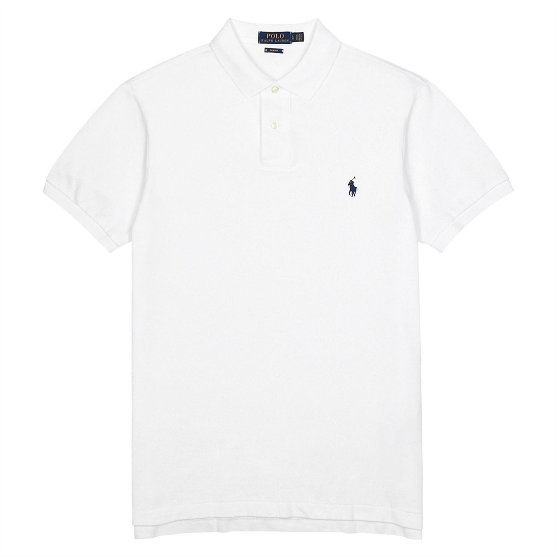 Polo Ralph Lauren Polo Basic Mesh Slim Wht