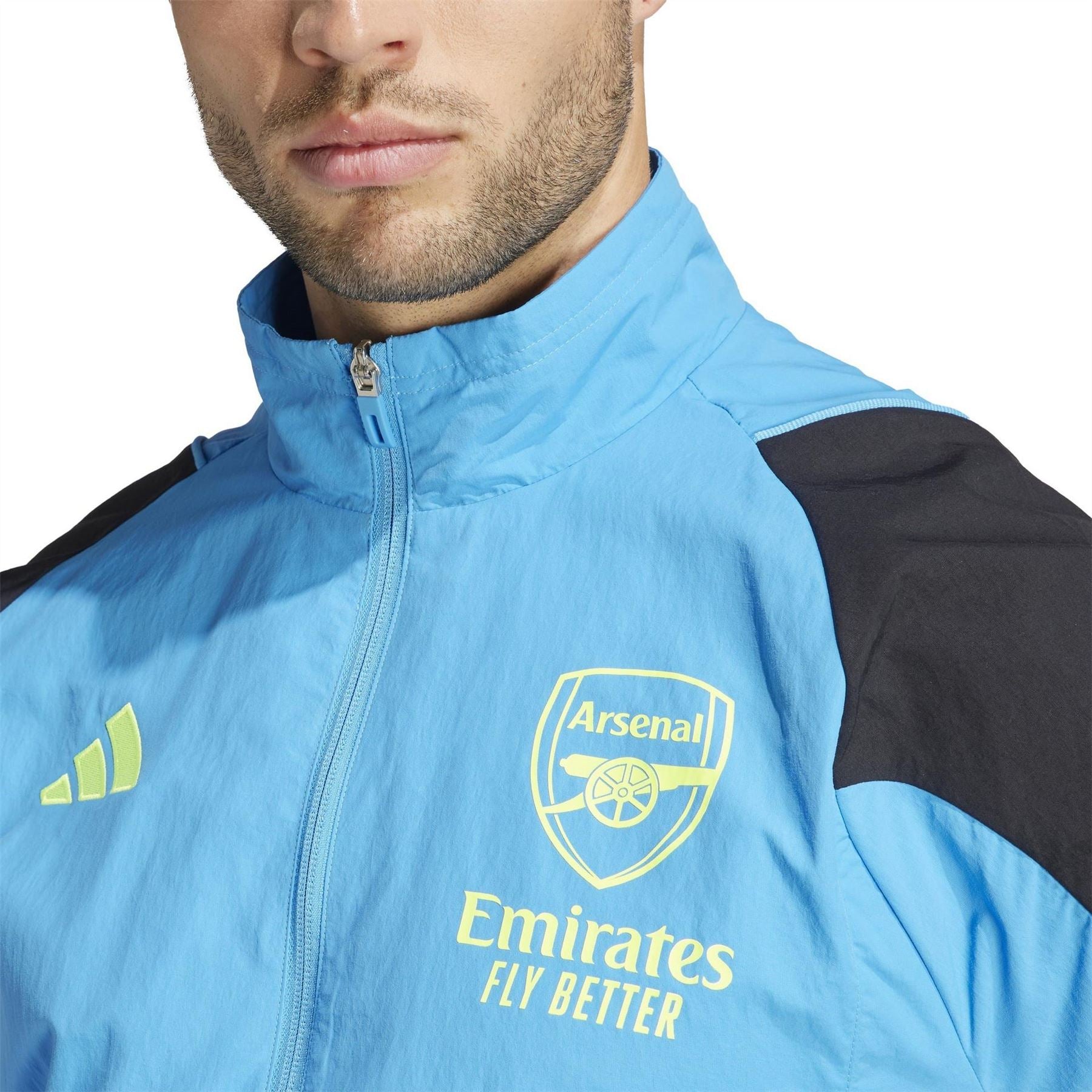 adidas Mens Arsenal Presentation Jacket 2023 2024