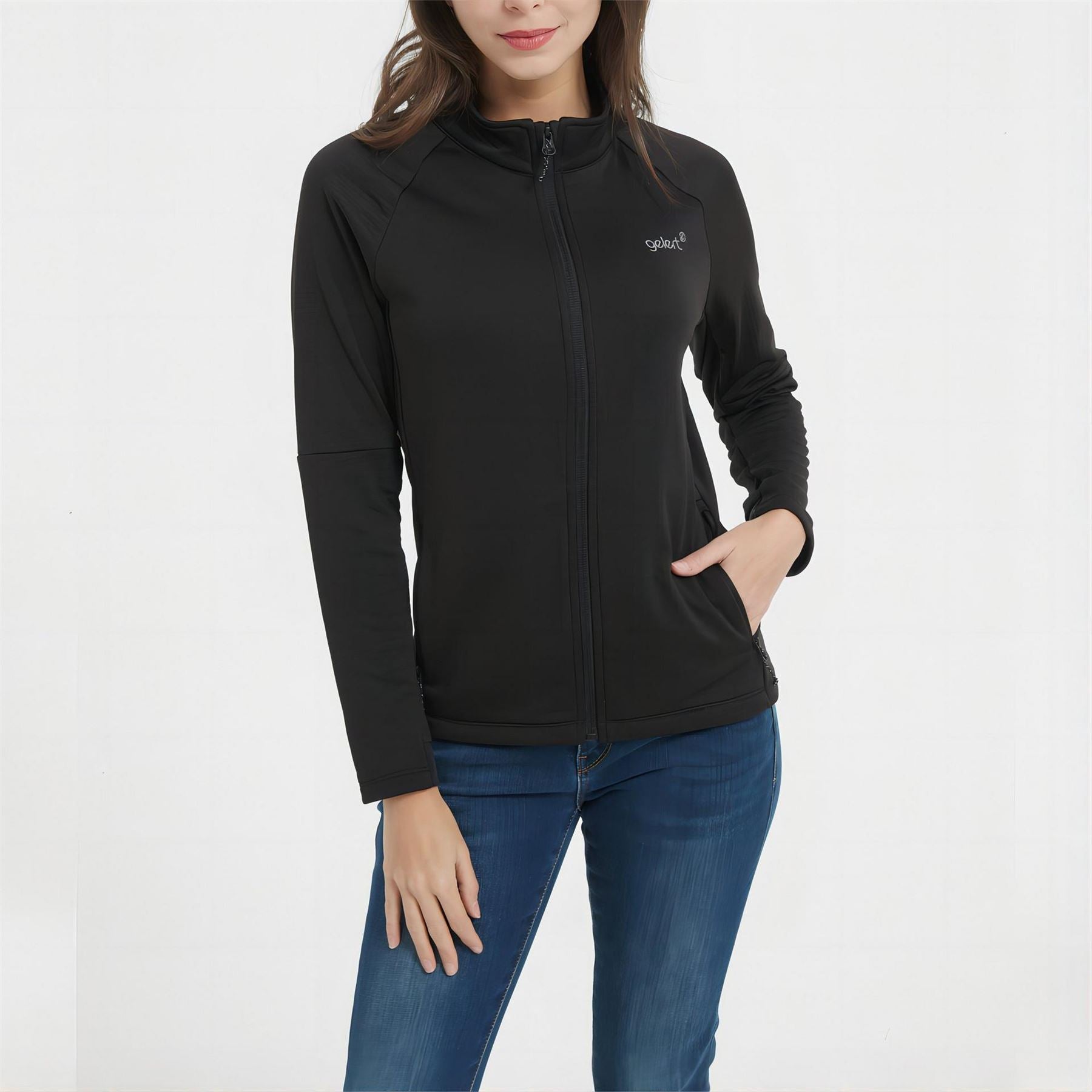 Gelert Fleece Mock Neck Sweatshirt