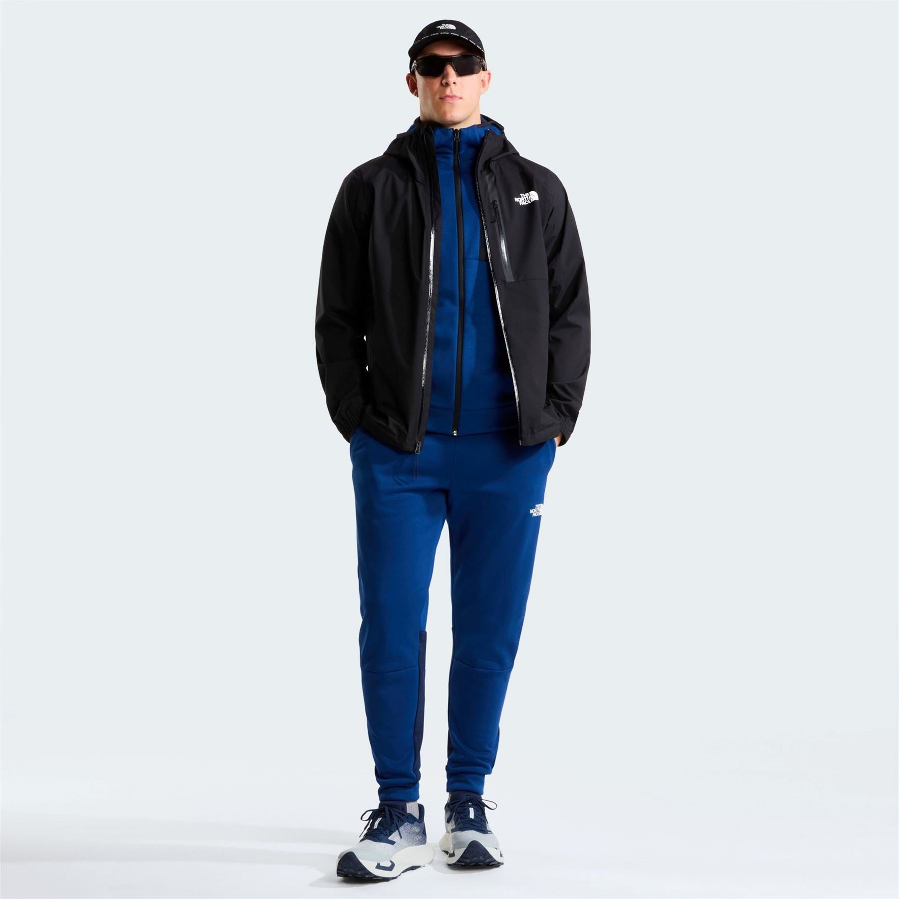 The North Face Mens North Face Mountain Athletics Rainlit Hooded Anorak