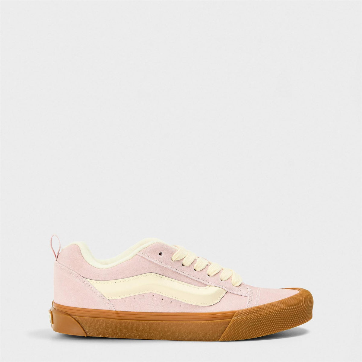 Vans Adults Knu Skool Gum Sepia Rose Canvasas Trainers