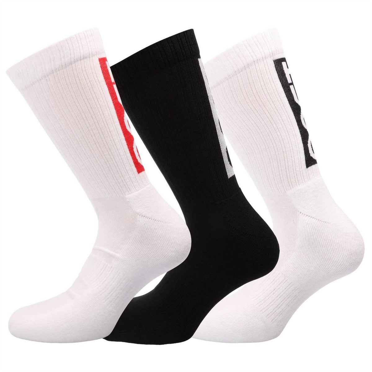 Hugo Pack Of Vertical Logo Socks