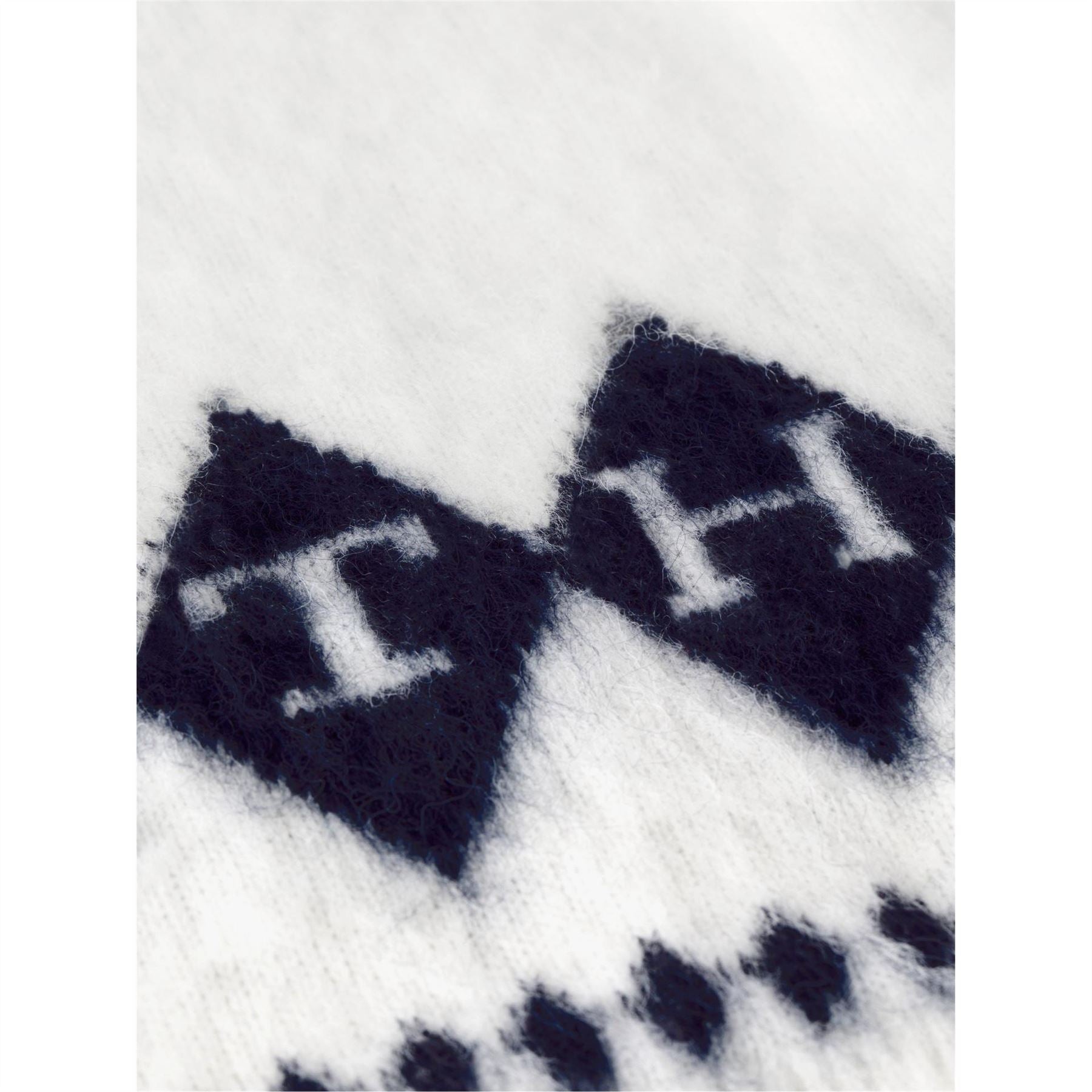 Tommy Hilfiger Fairisle Oversized Crew Neck Jumper