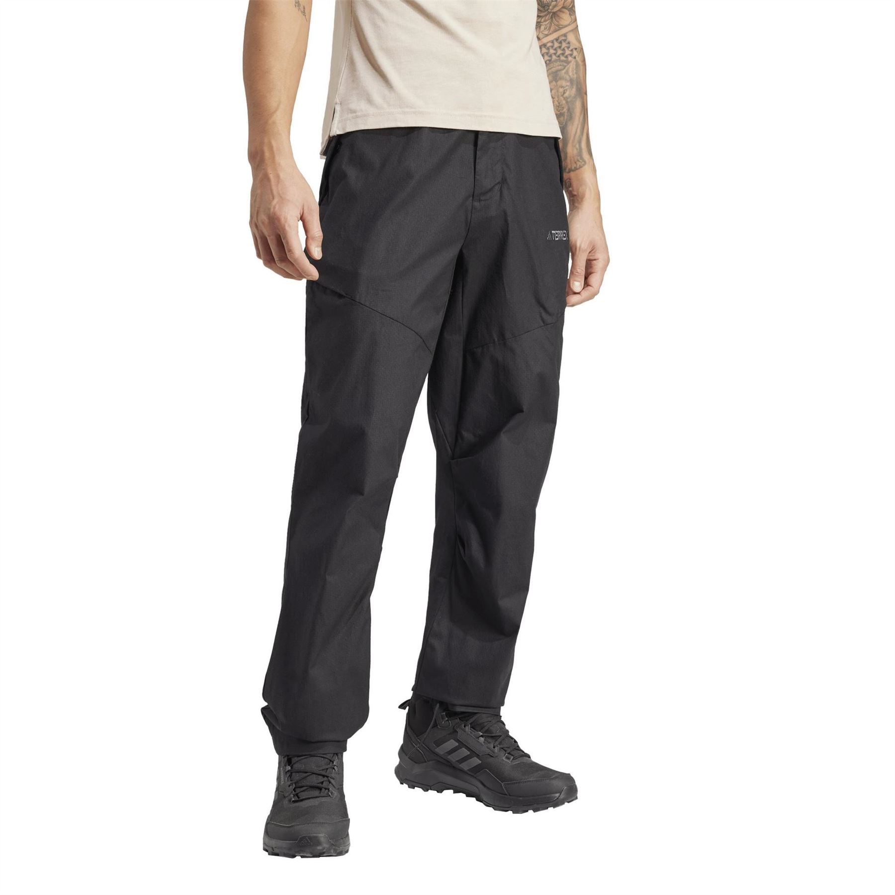 adidas Xploric Solid Patterned Straight Pants