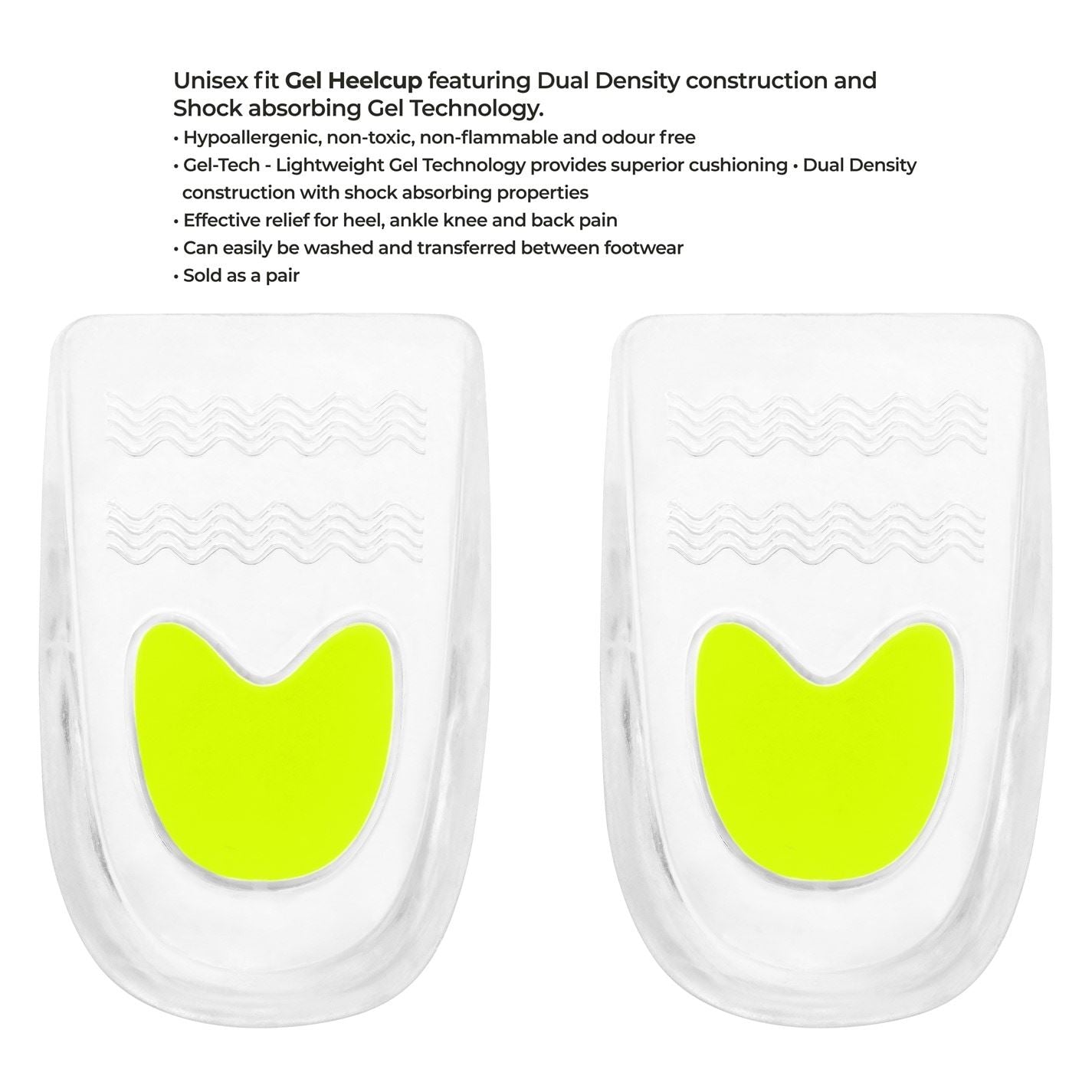 Slazenger Gel Heel Cups