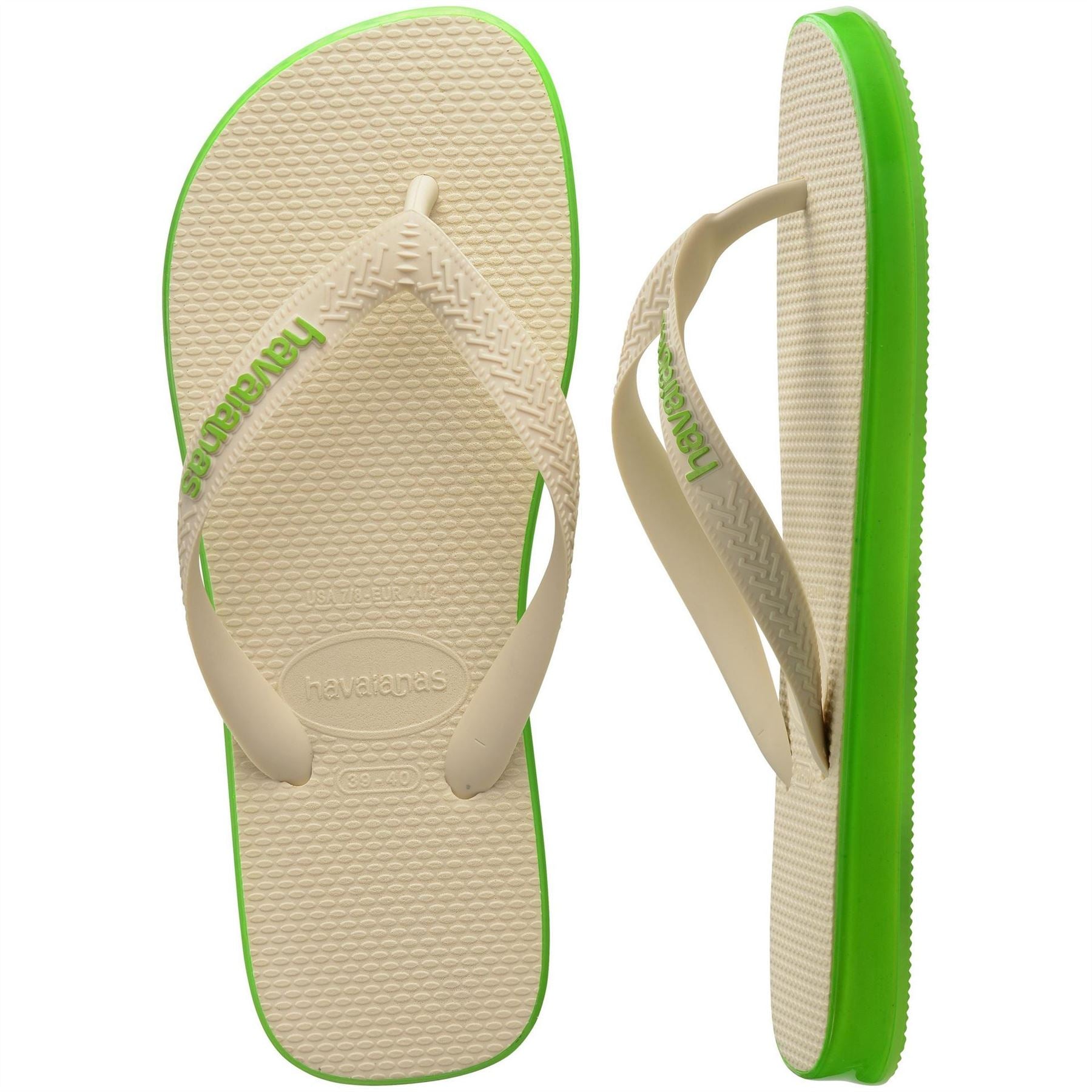 Havaianas Solid Patterned Thong Toe Flip Flop Sandals