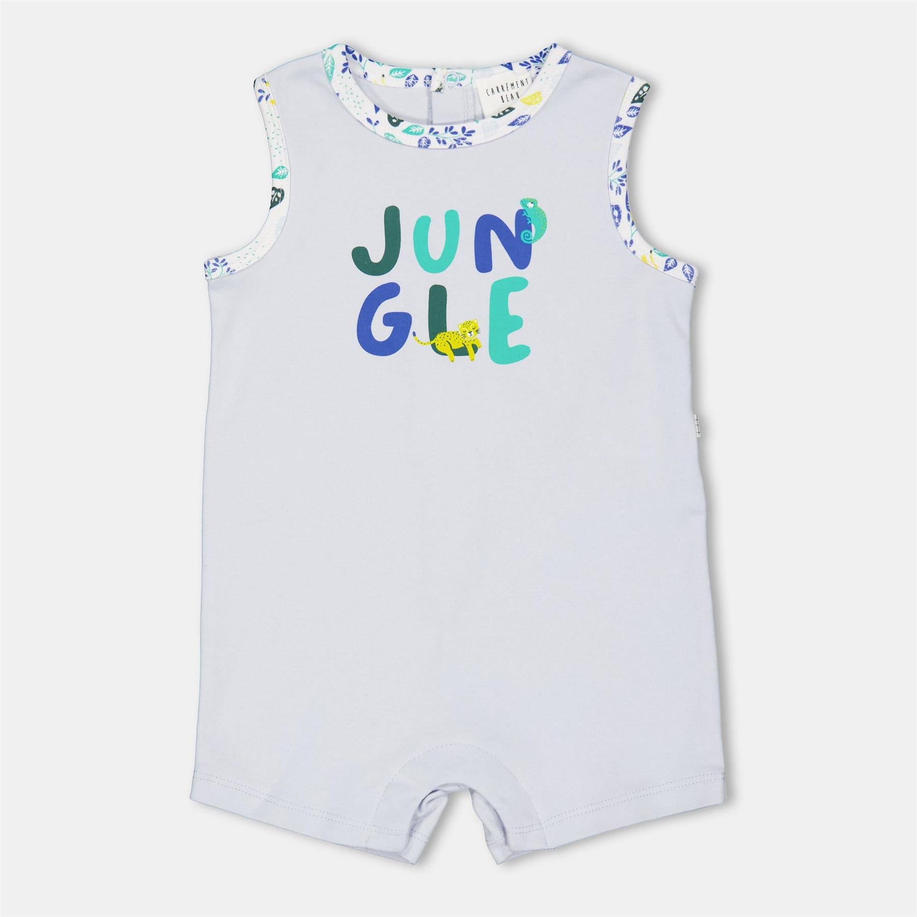 Carrement Beau Crew Neck Graphic Sleeveless Onesie