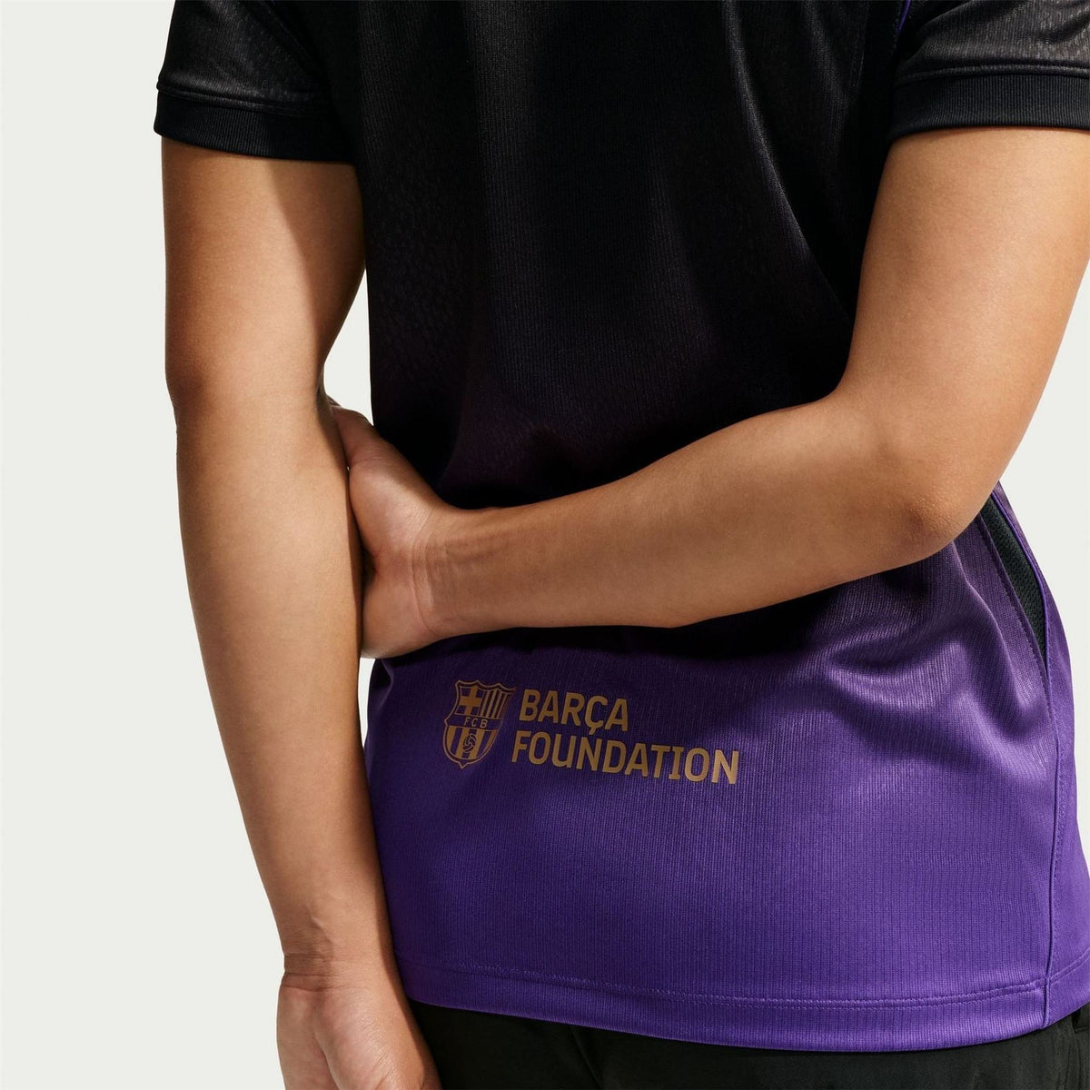 Nike Barcelona Away 2025 26 Short Sleeve Dri Fit Football Shirt