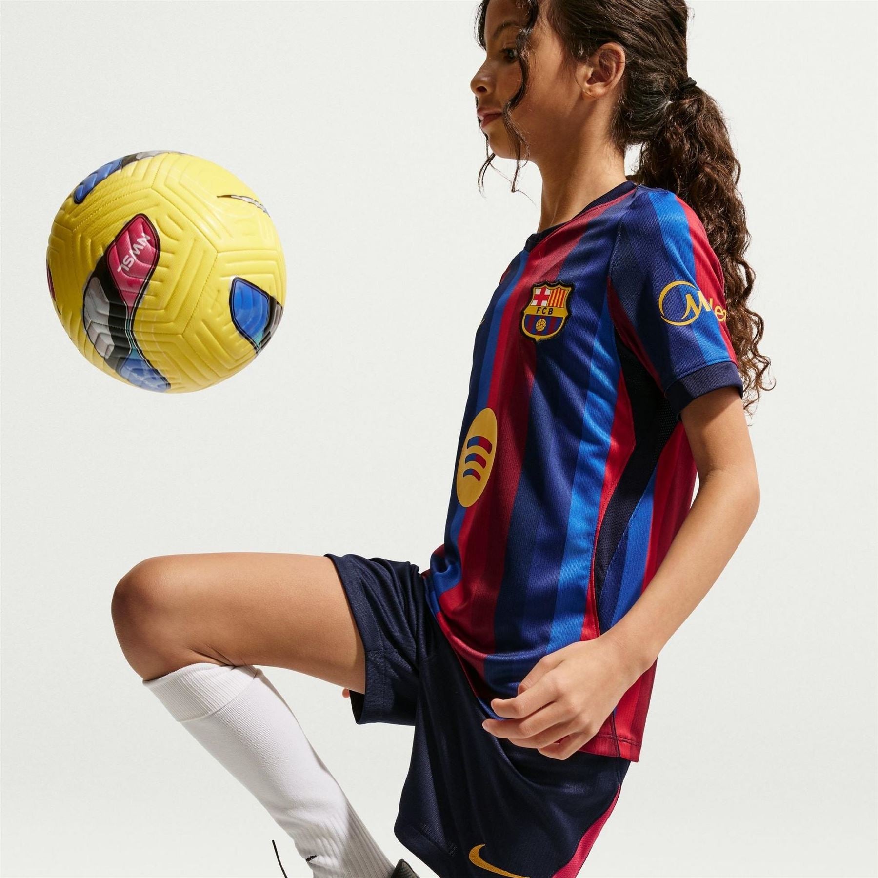 Nike Barcelona Home Short 2026 27 Juniors