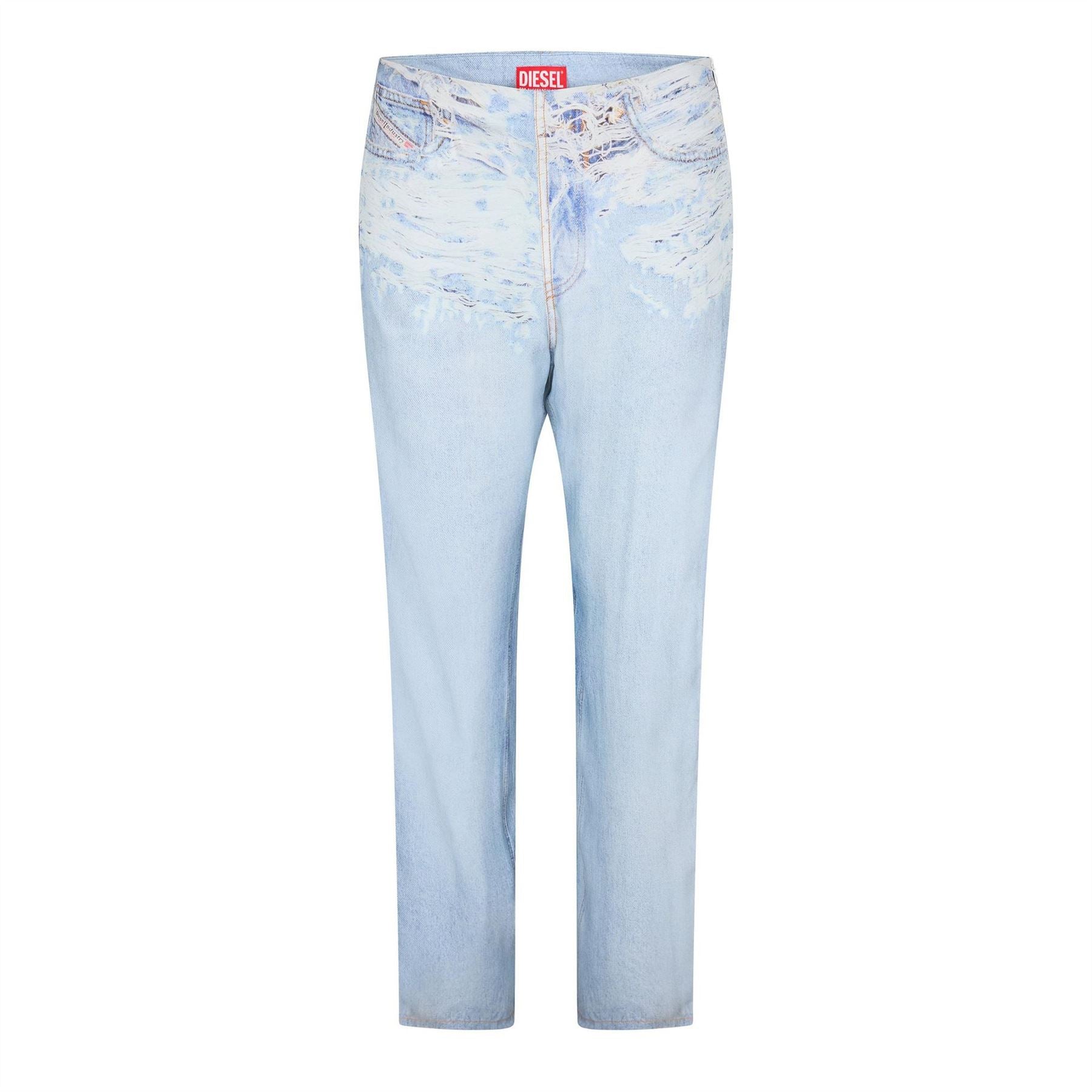Diesel Five Pocket Straight Leg Jeans