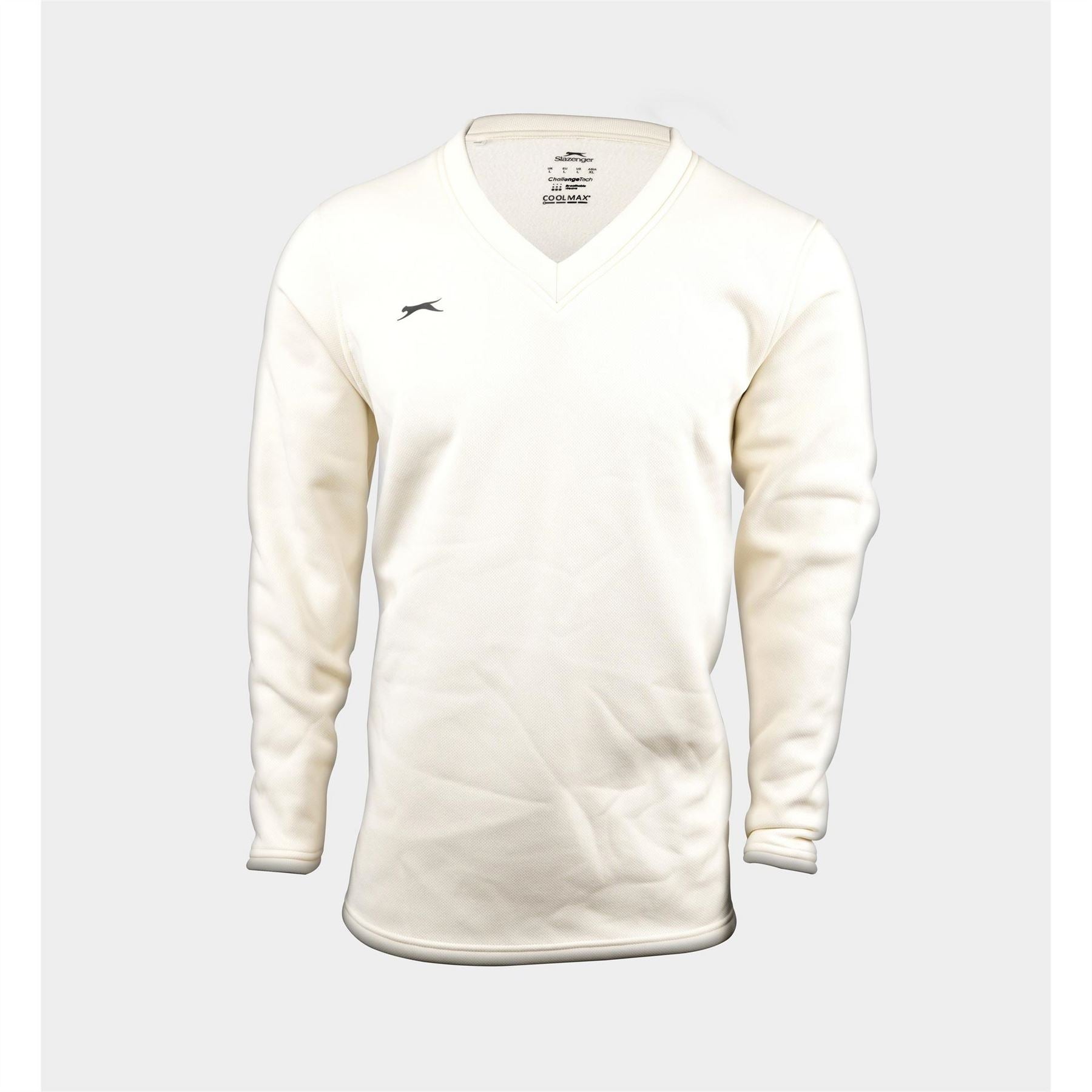 Slazenger Kids Long Sleeve Cricket Jumper