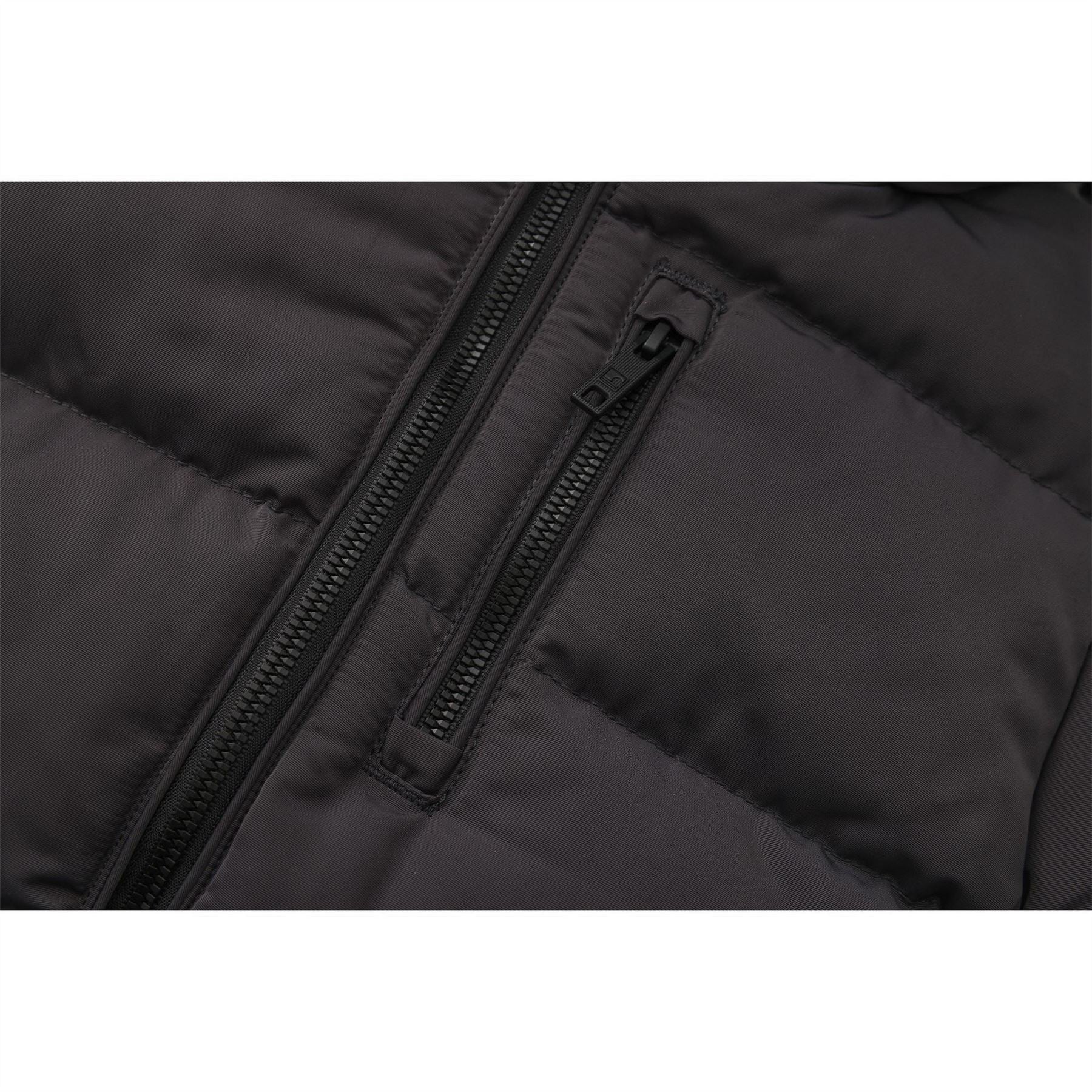 SoulCal Boys 2 Zip Bubble Jacket Junior