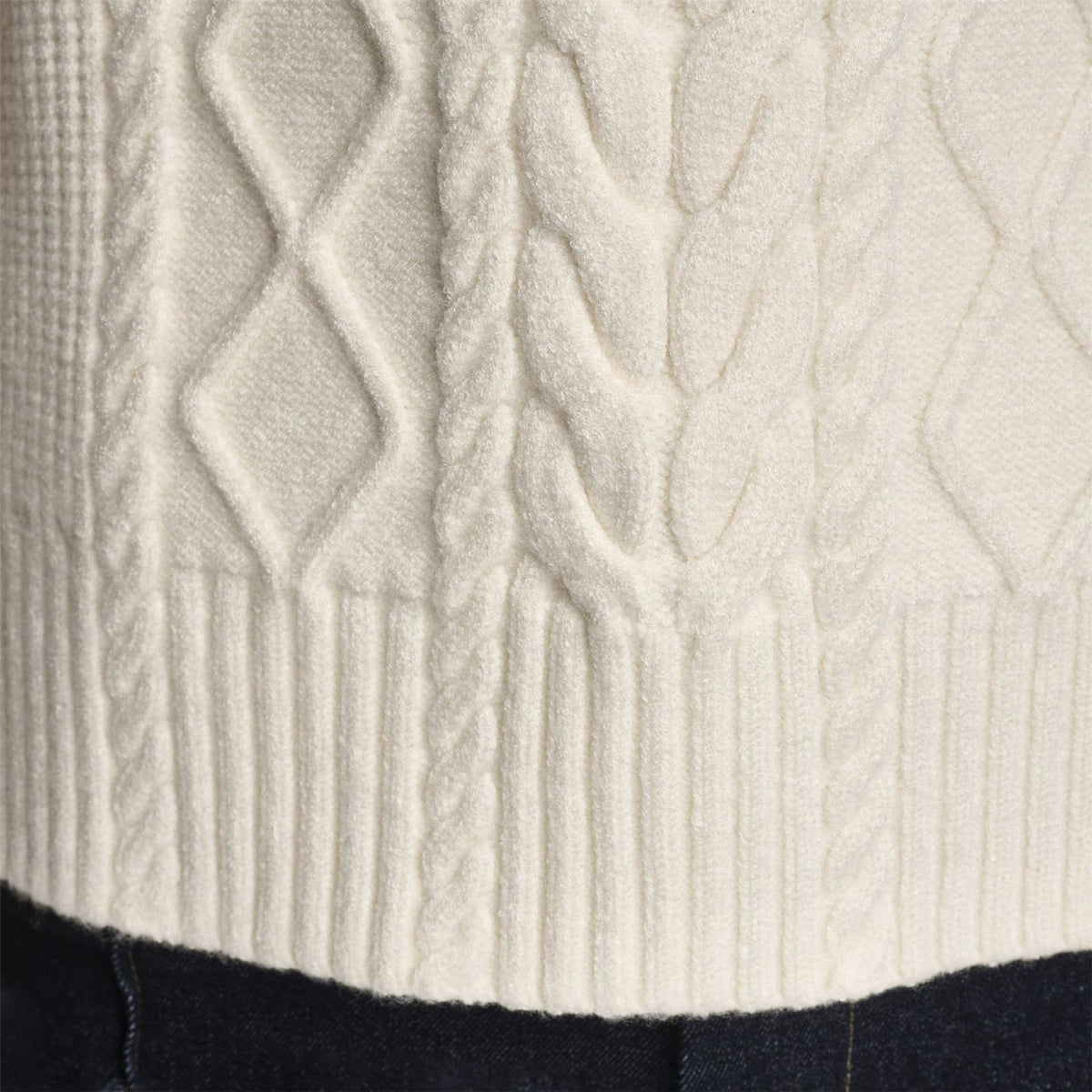 DKNY Sleeveless V Neck Cable Sweater
