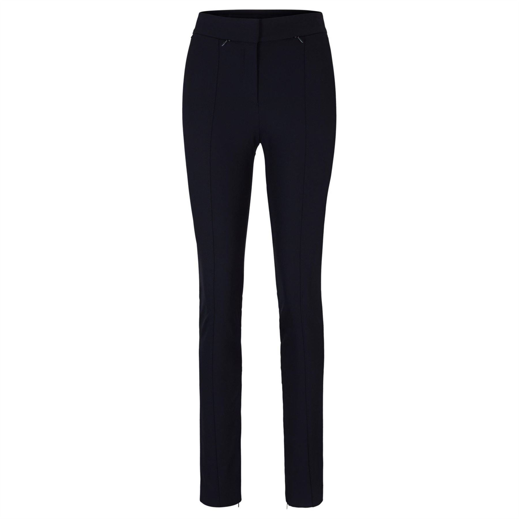 Boss Tukeva Solid Patterned Slim Trousers