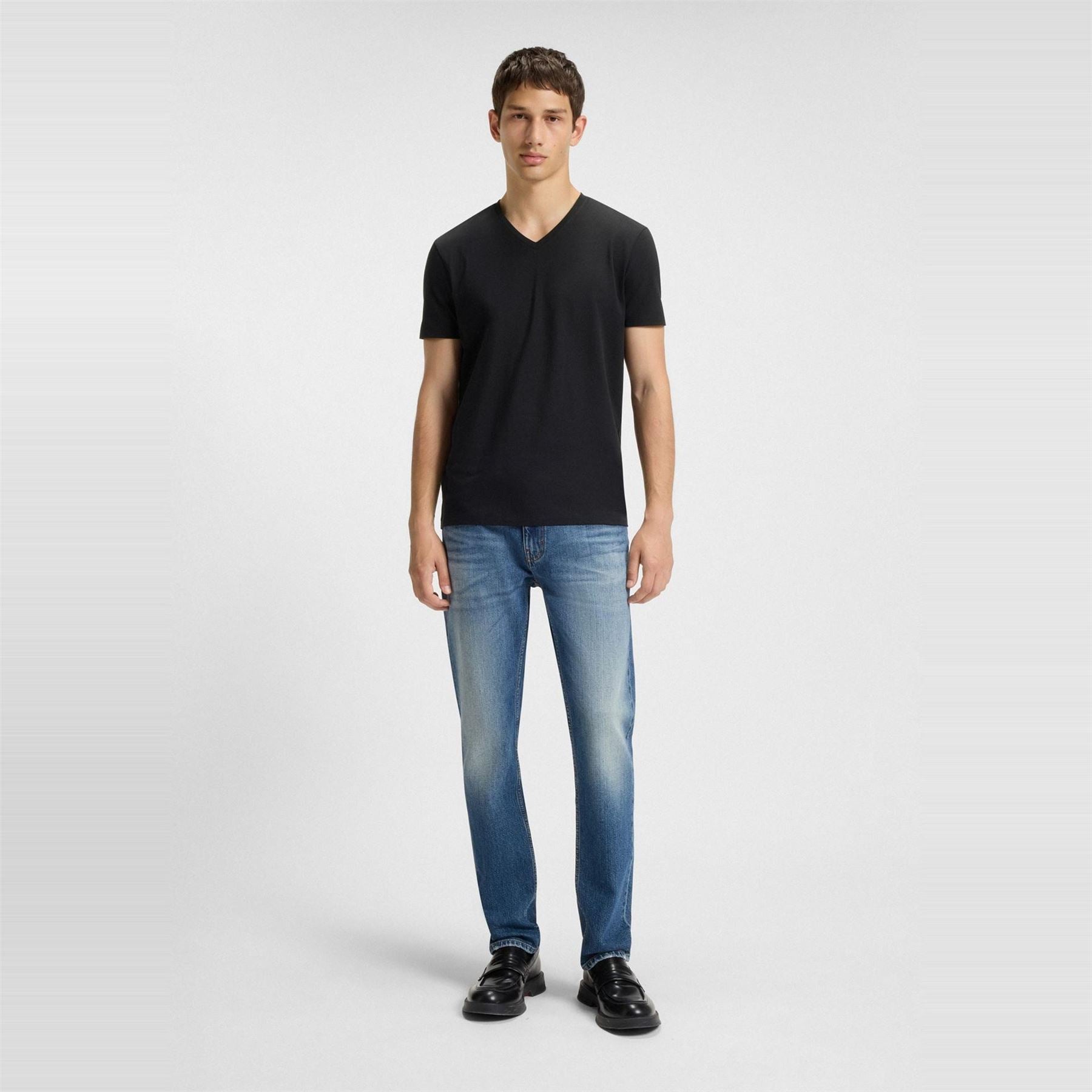Hugo Short Sleeve V Neck T-Shirt