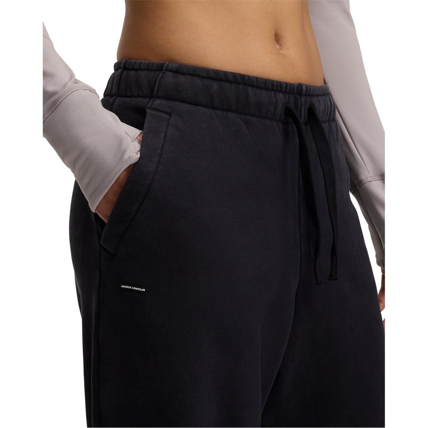 Under Armour Icon Solid Patterned Fleece Joggers