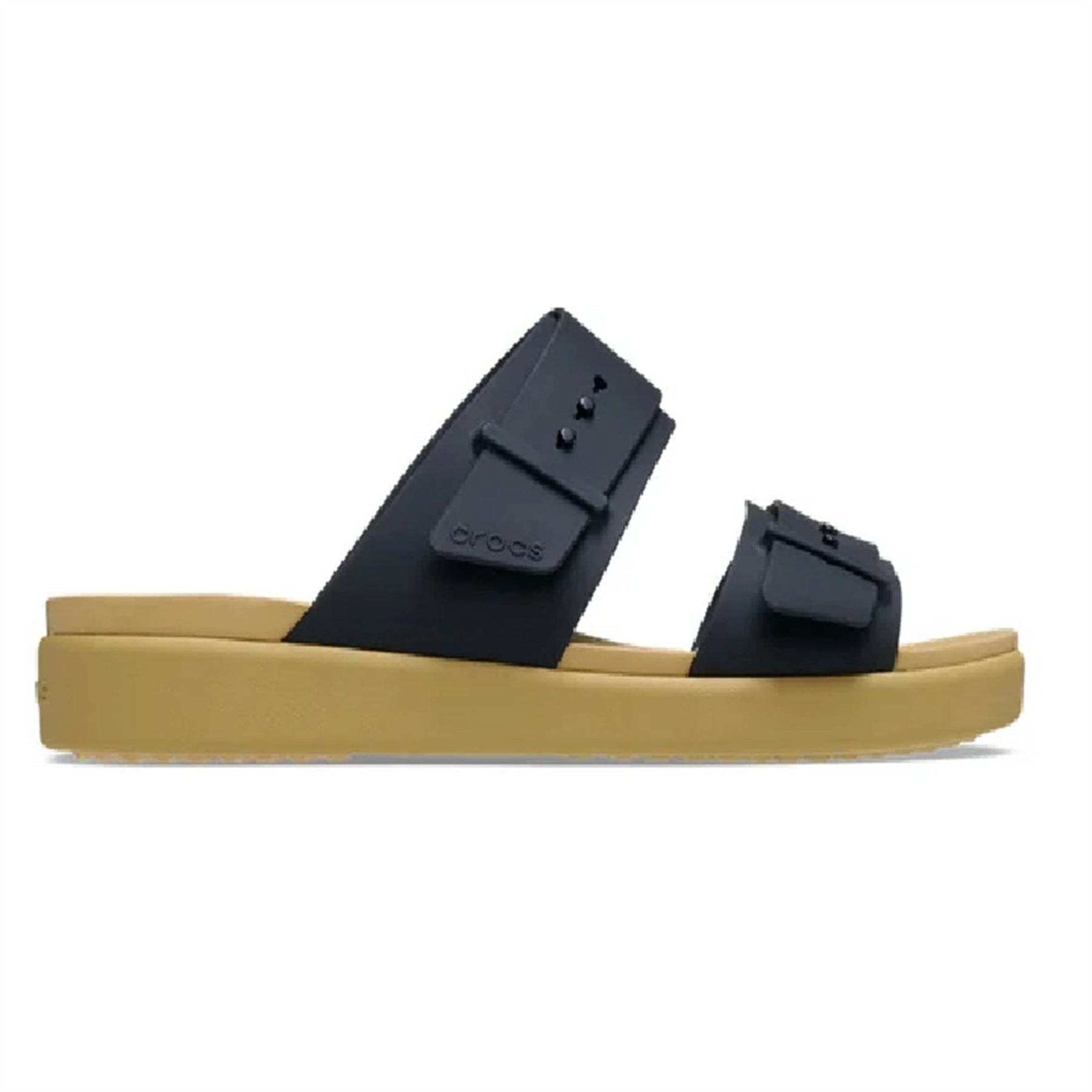 Crocs Brooklyn Flatform Heel Open Toe Slides