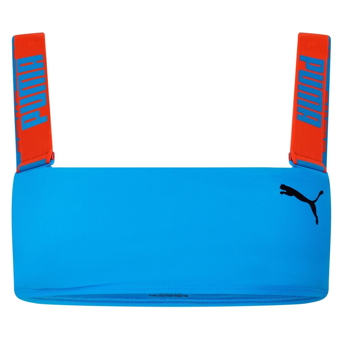 Puma Womens Swimwear Bandeau Bikini Top