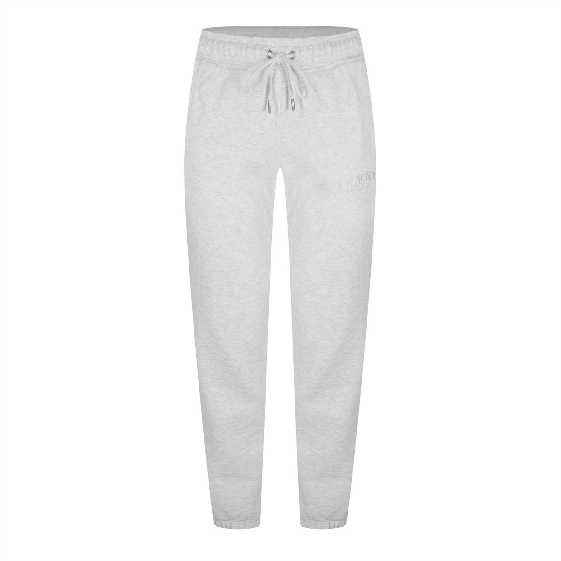 DKNY E Logo Closed Hem Jersey Joggers