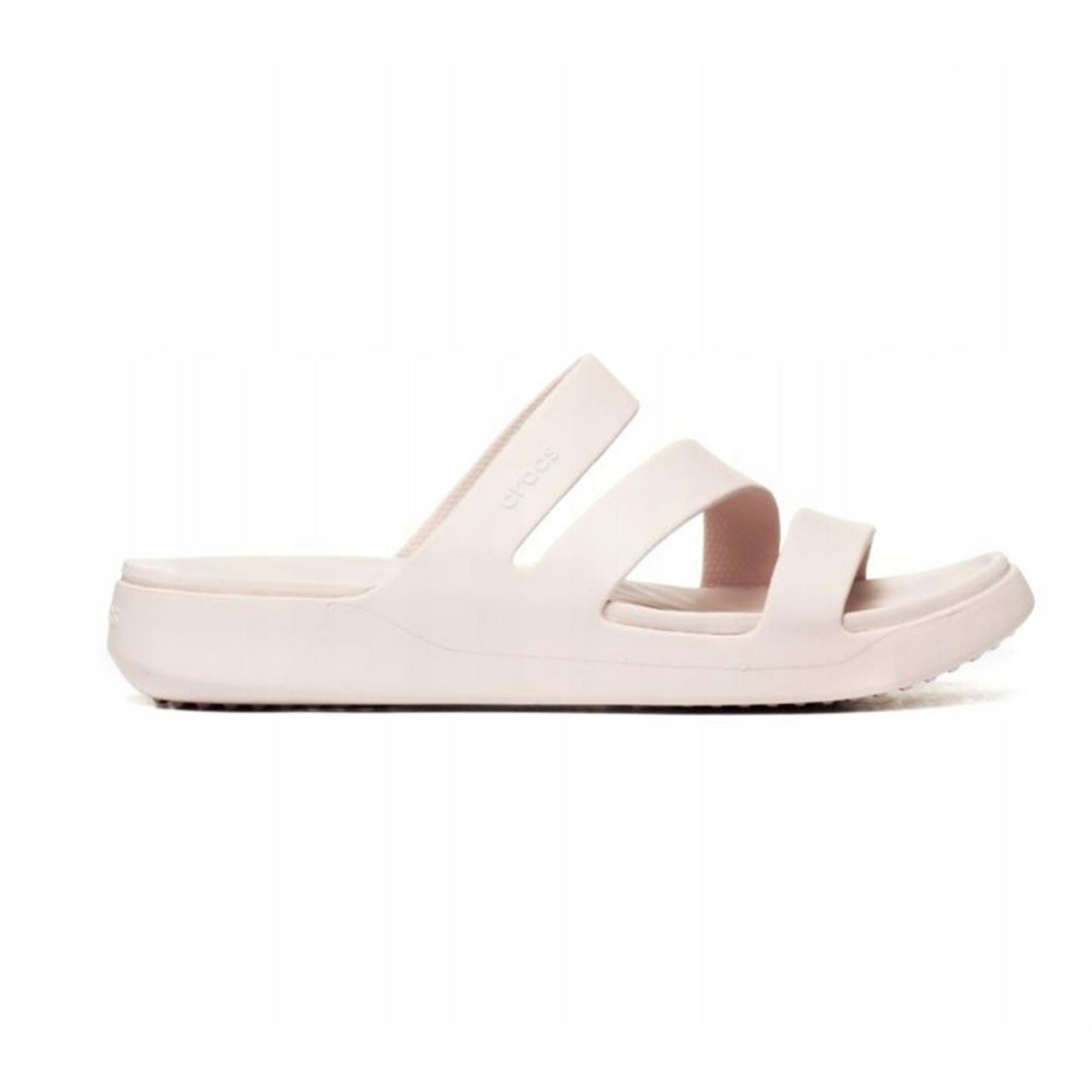 Crocs Baya Platform Open Toe Slide Sandals