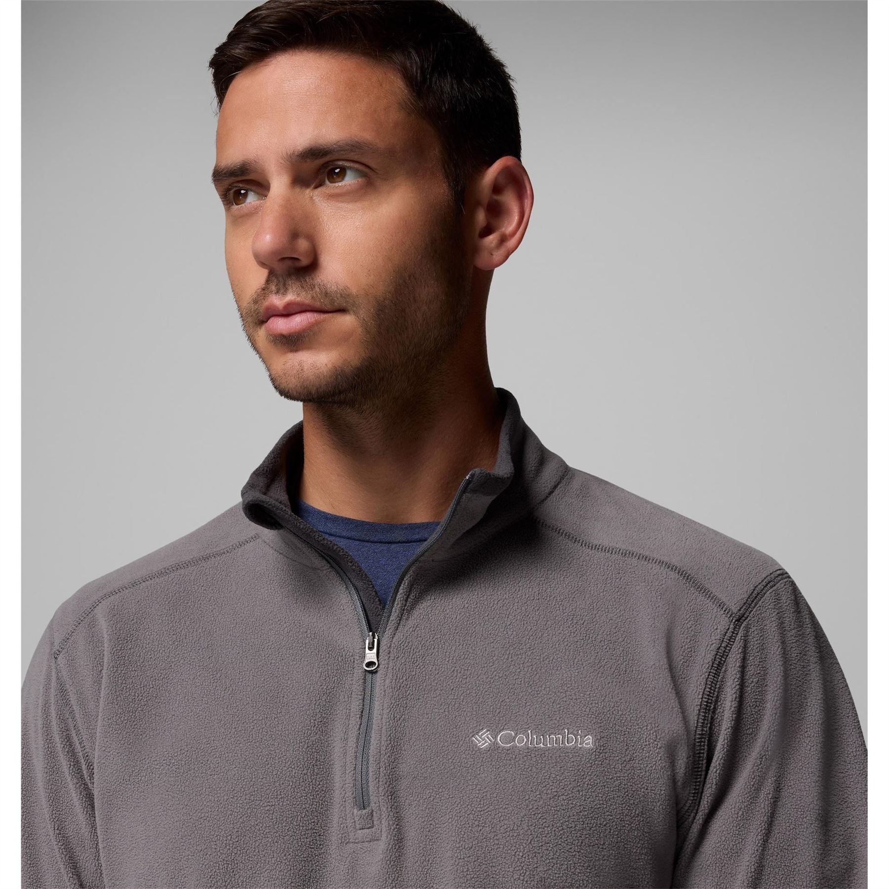 Columbia Klam Fleece Regular Fit Zip Neck Sweatshirt