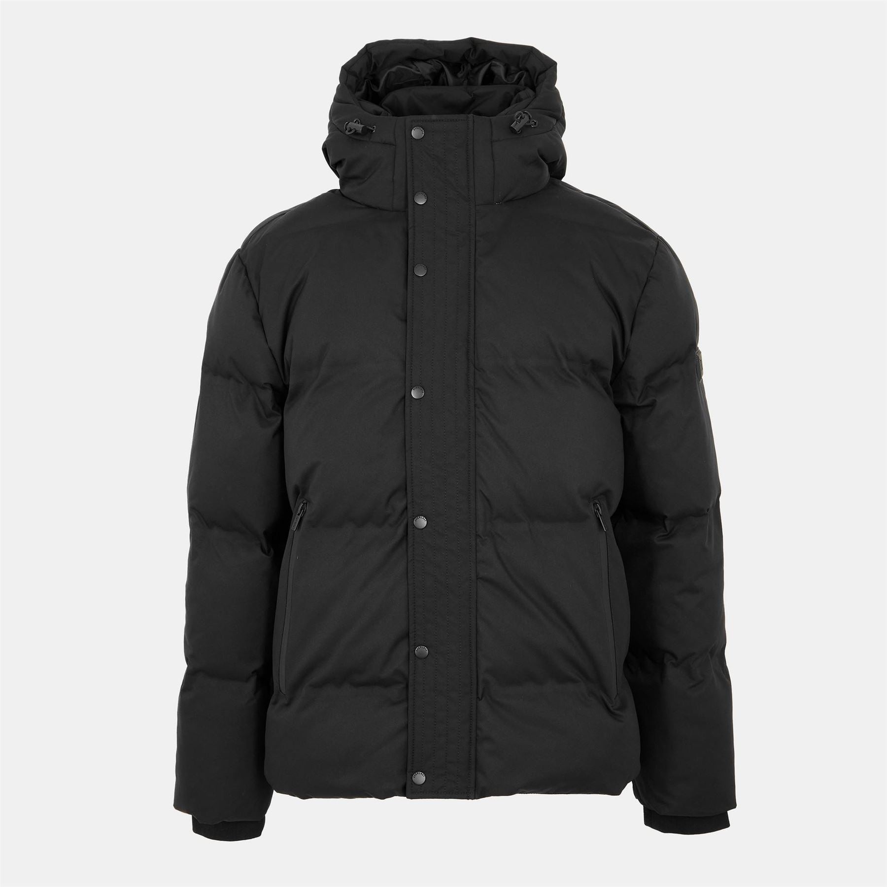 Everlast  Water Resistant Windproof Hooded Short Puffer Jacket