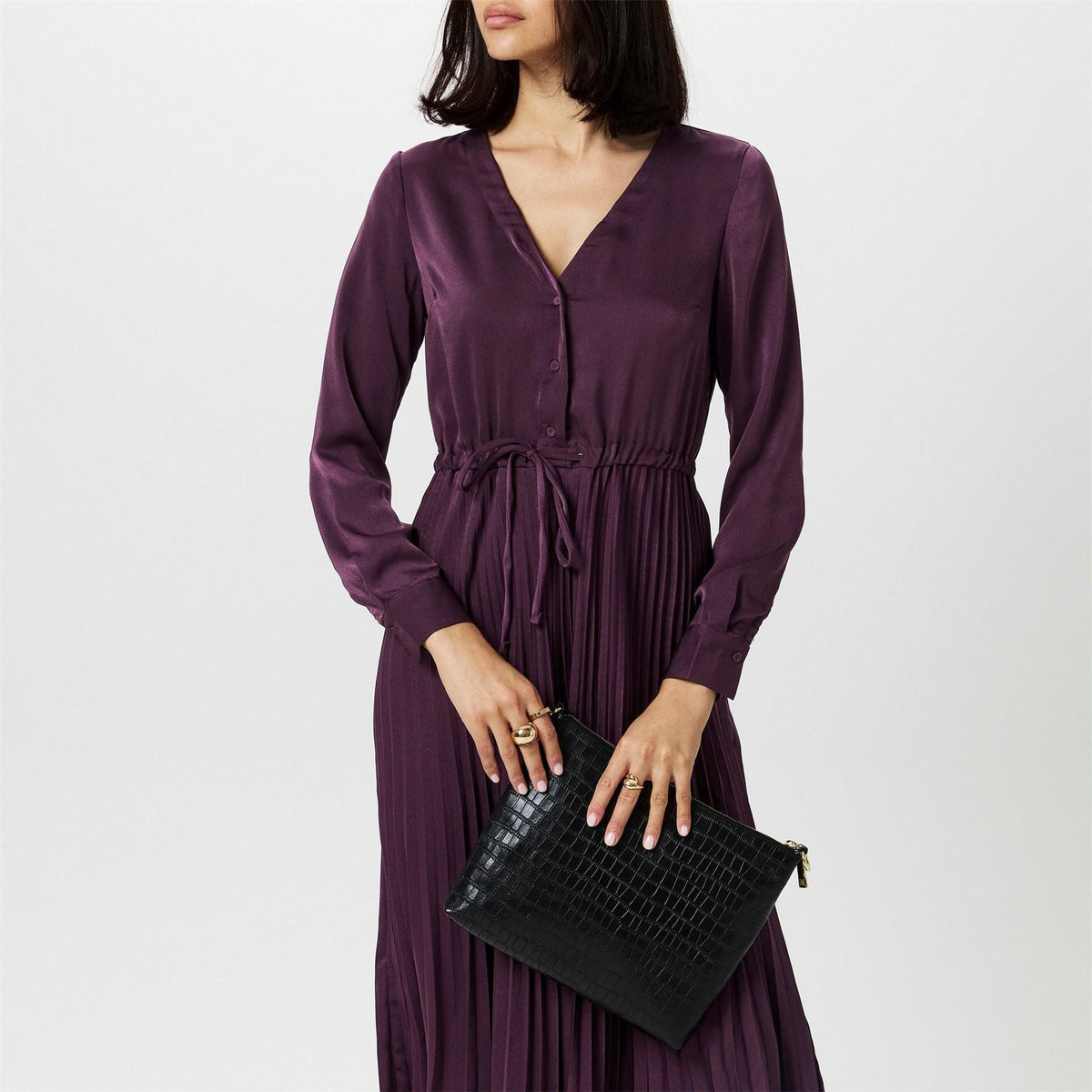 Vero Moda Cindy V-Neck Maxi A-Line Dress