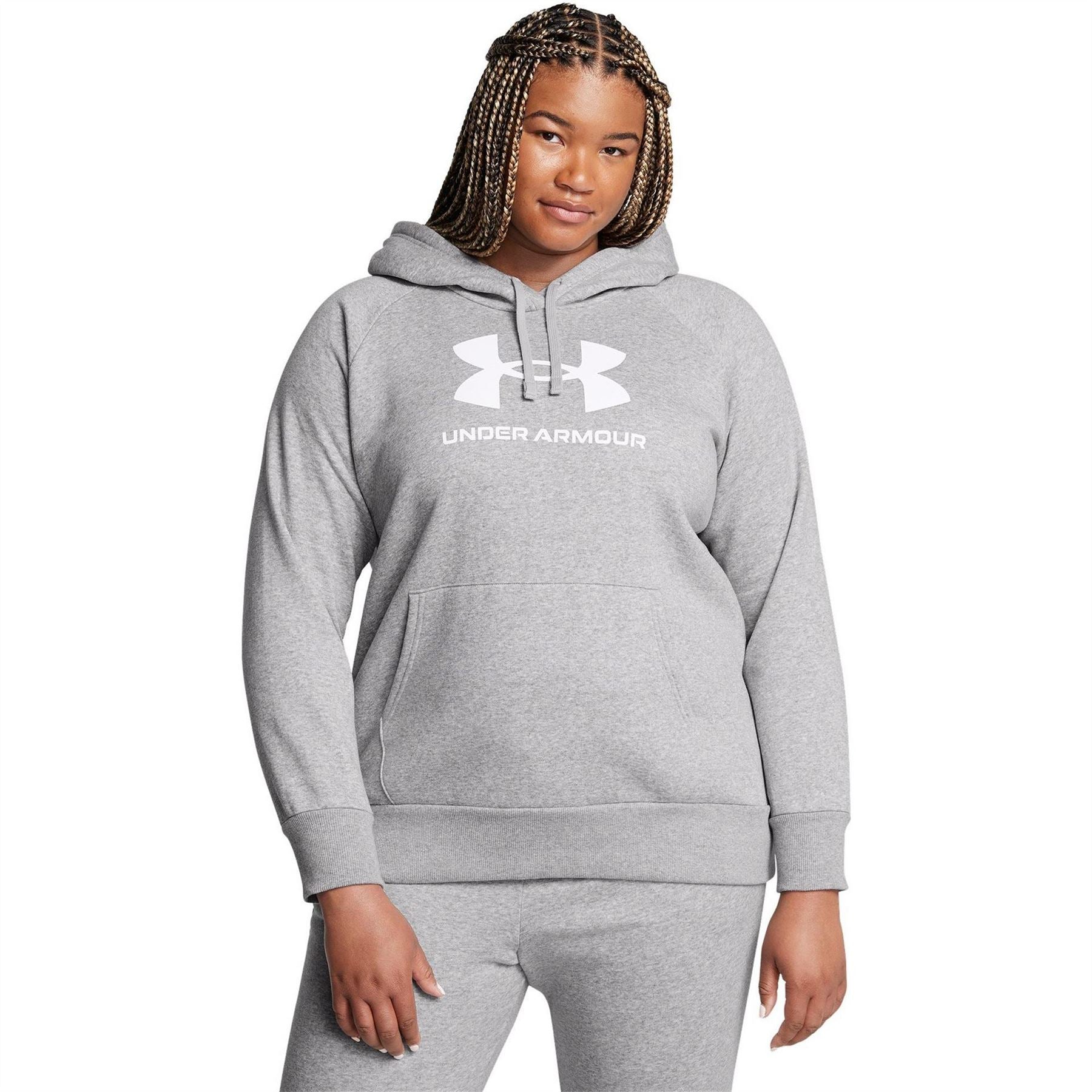 Under Armour Womens Armour Ua Rival Fleece Logo Hoodie And  Hoody