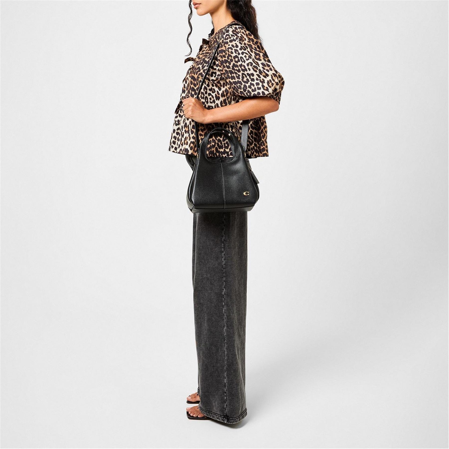Coach Lana Leather Shoulder Bag