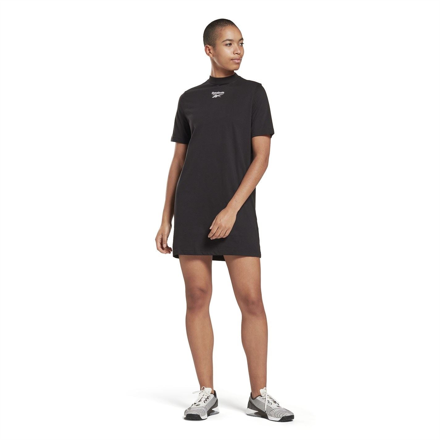 Reebok High Neck Mini T-Shirt Dress