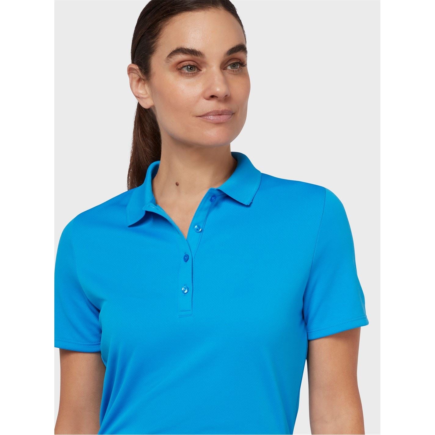Callaway Collared Neck Short Sleeve Athletic Shirt