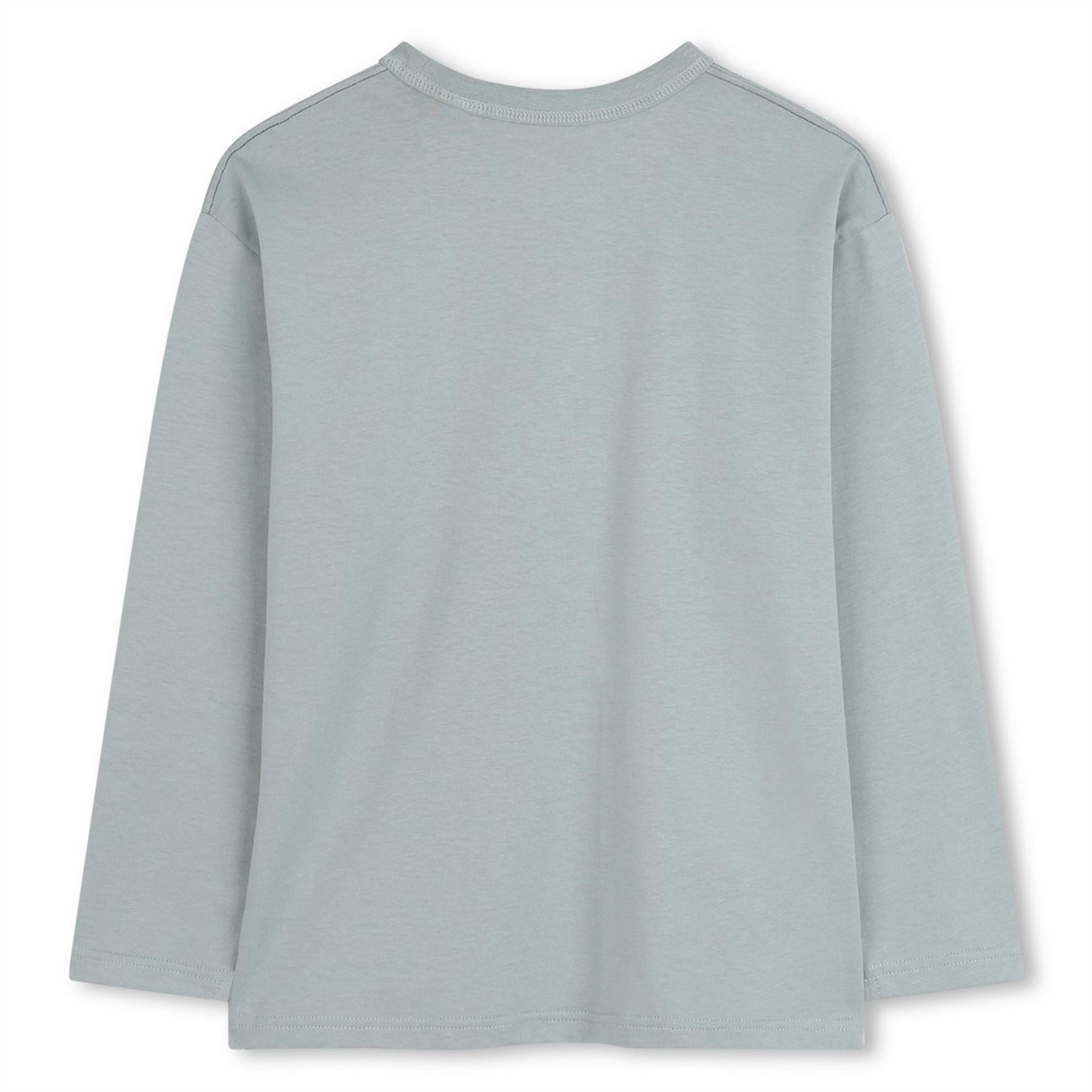 Timberland Timberland Logo Crew Neck Long Sleeve Jersey T-Shirt