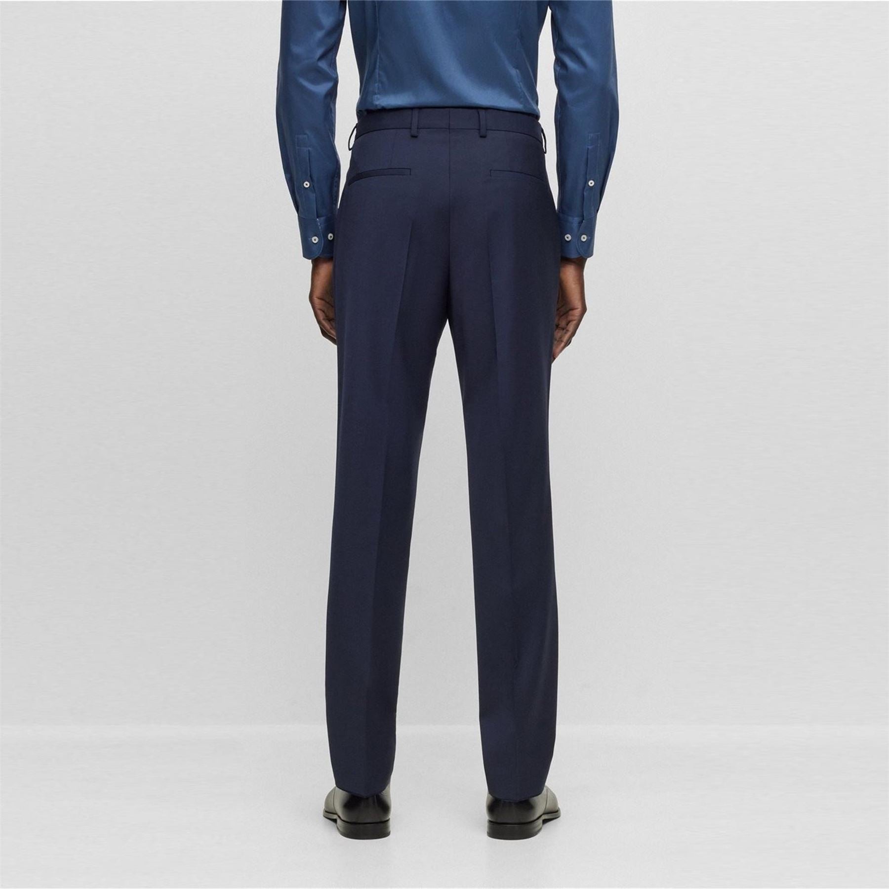 Boss Mens H Leon Mm C 224 10245447 01 Straight Leg Trousers