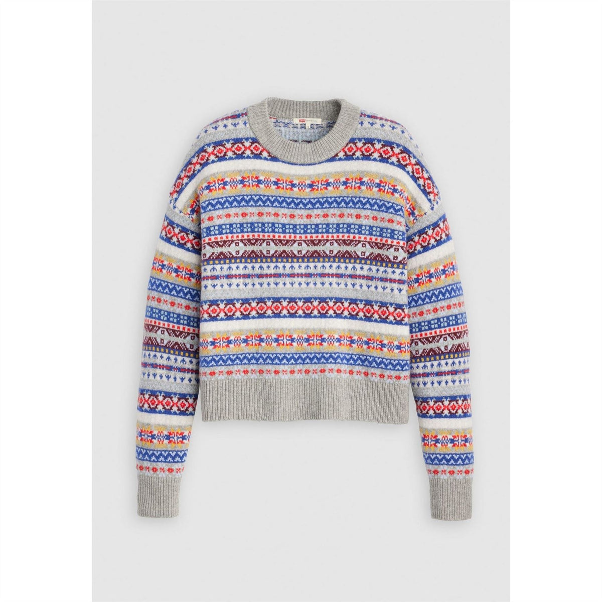 Levis Ines Crew Neck Long Sleeve Regular Fit Sweater