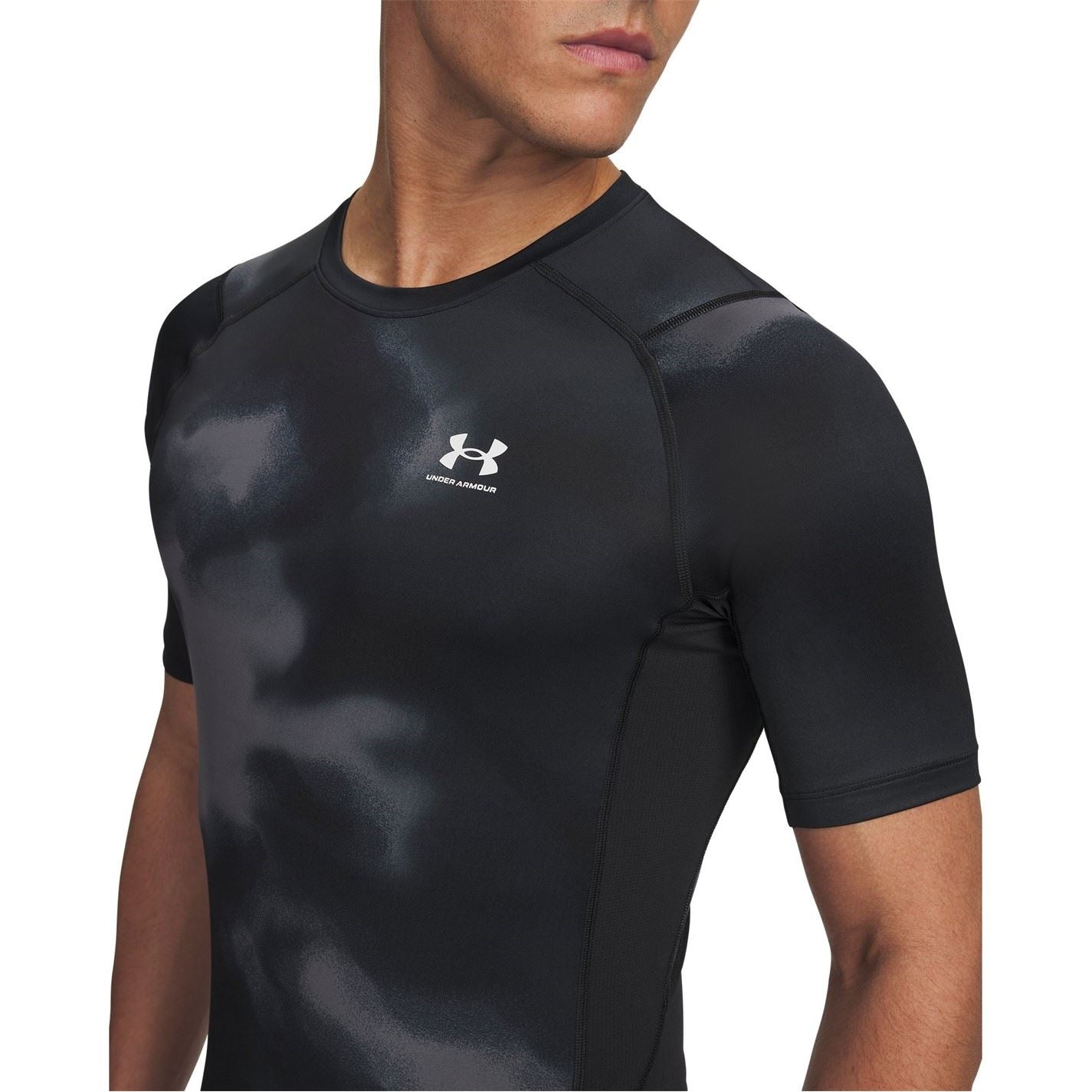 Under Armour Mens Heatgear® Printed Short Sleeve