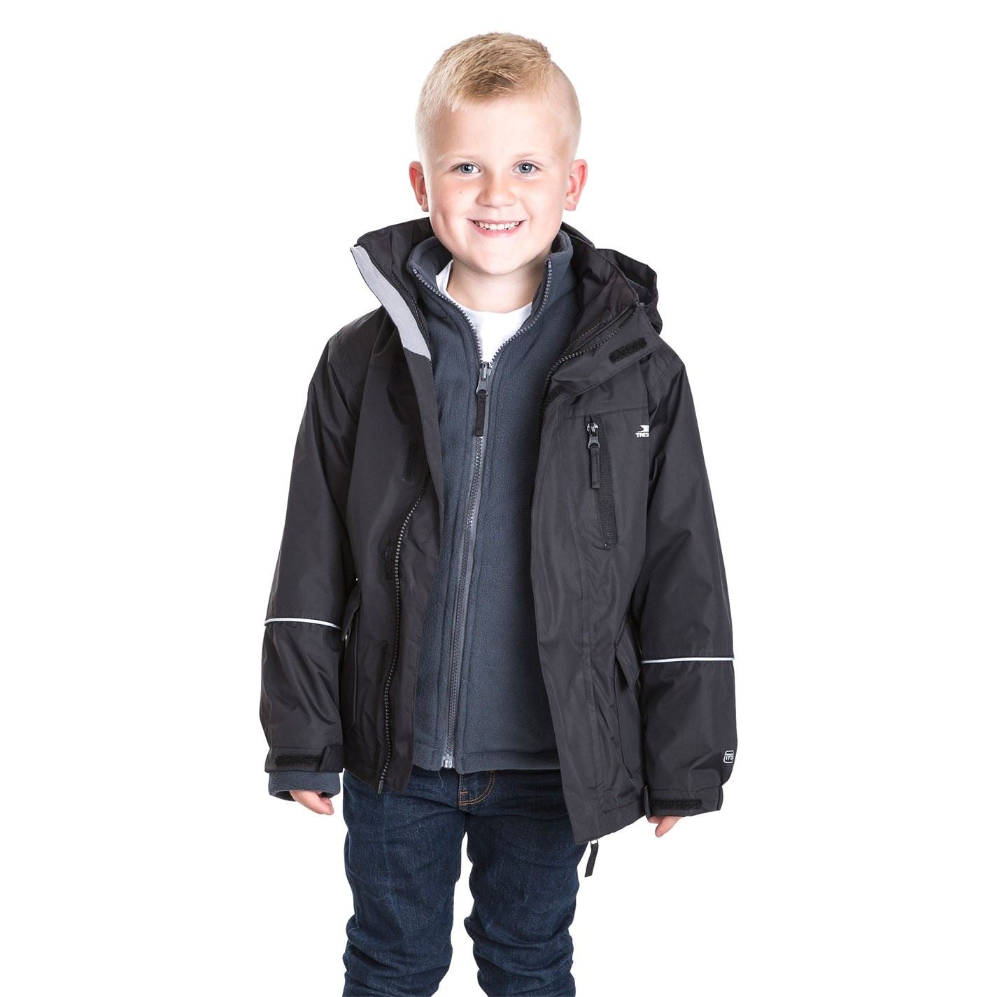 Trespass Kids Prime 3 In 1 Waterproof Insulated Puffer Jacket