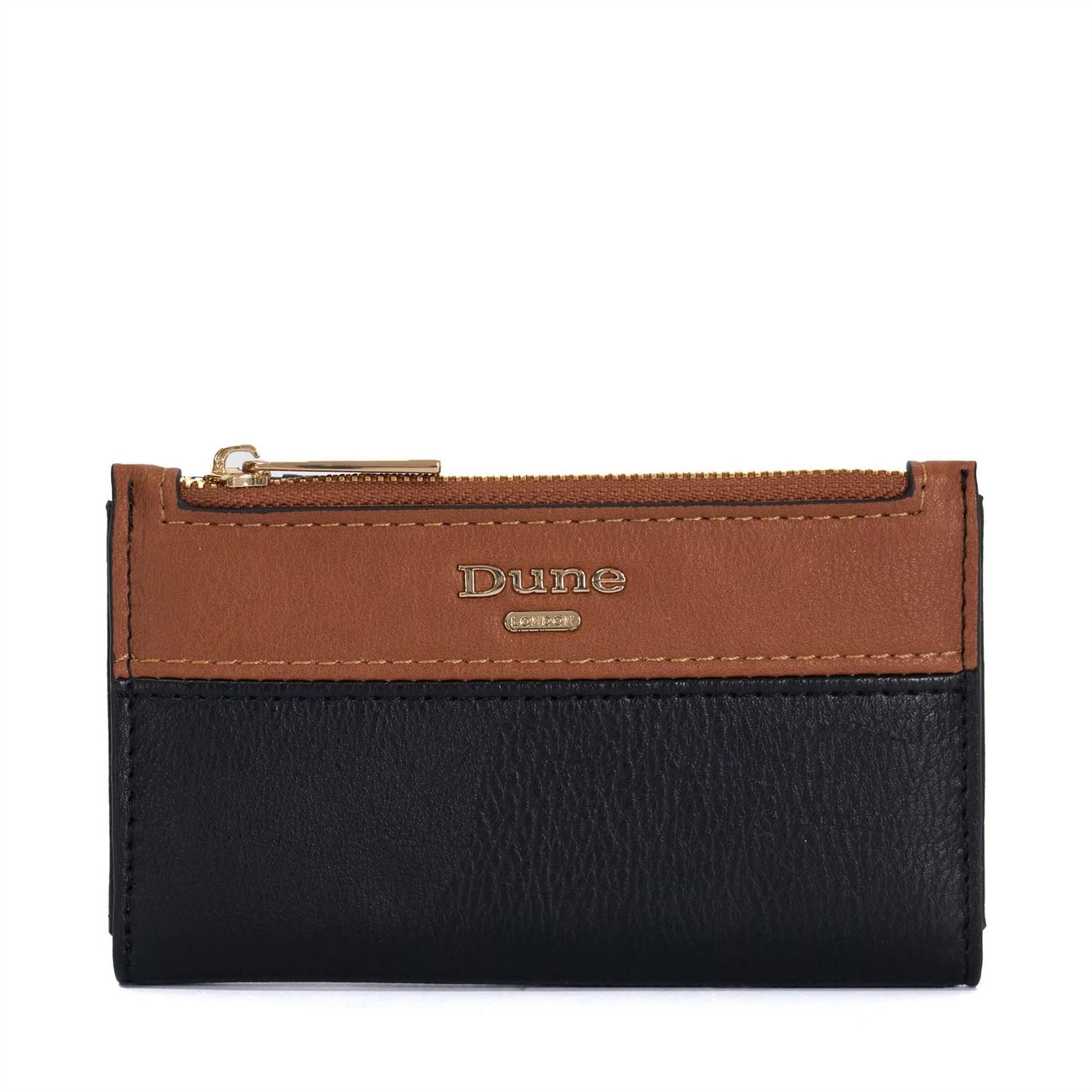 Dune London Rectangle Shape Color Block Zip Around Wallet