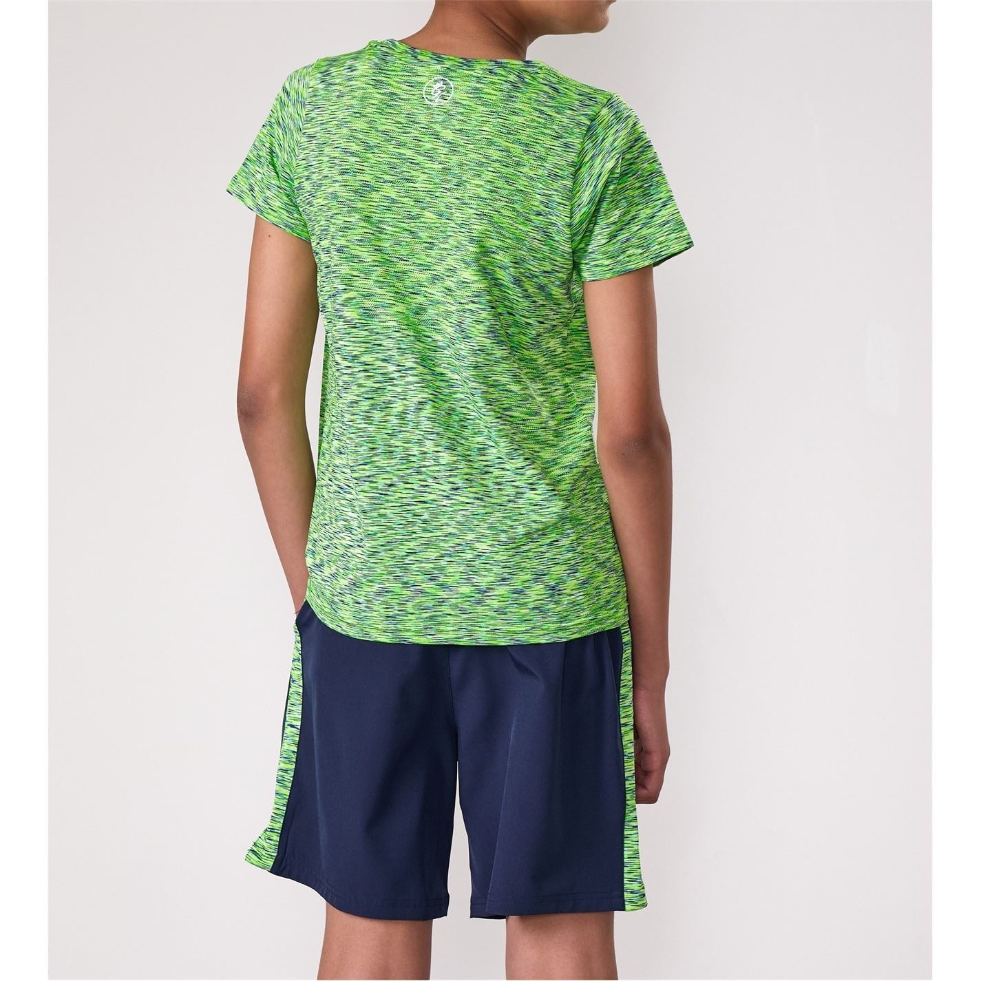 Gym King Space Dye Regular Fit Crew Neck T-Shirt