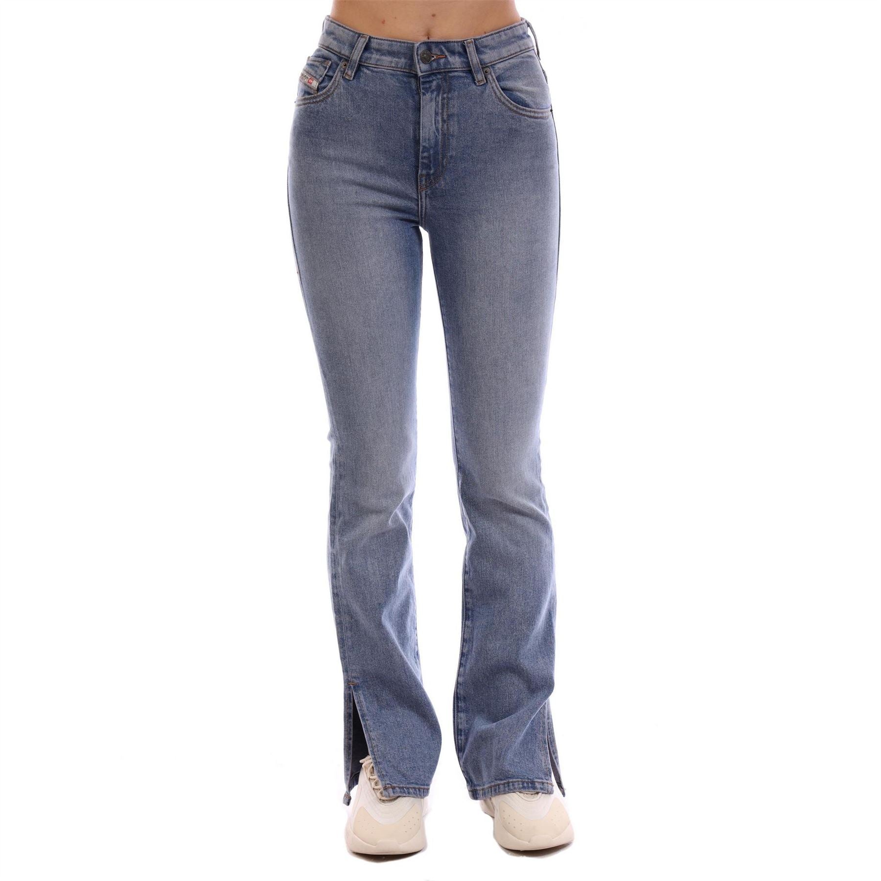 Diesel Five Pocket Straight Leg Jeans