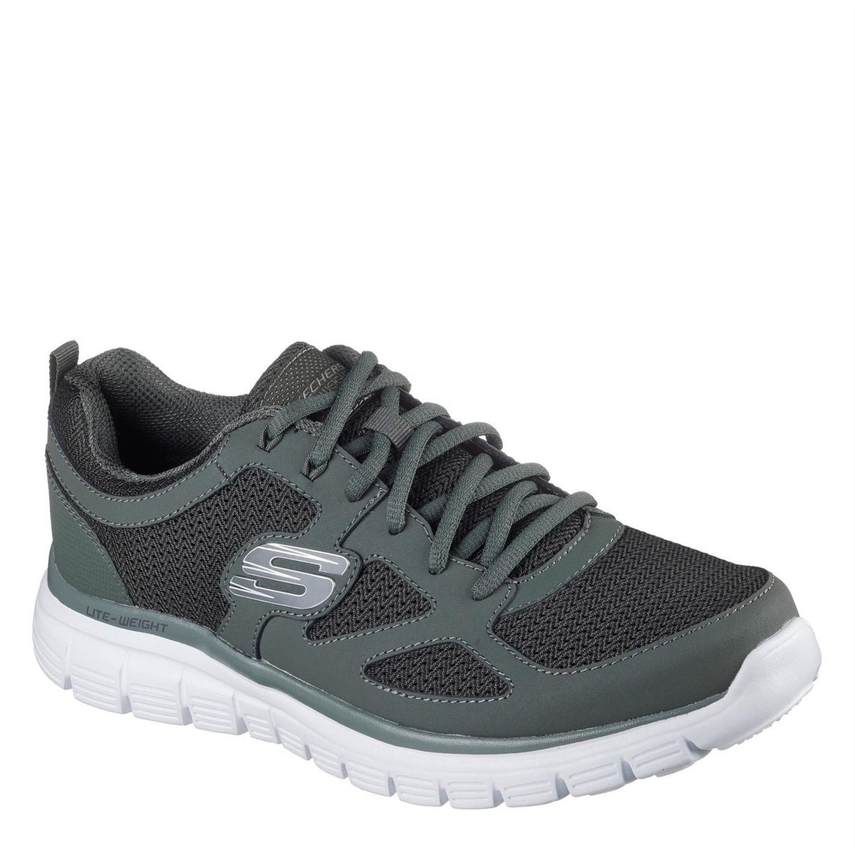 Skechers Mens Flex Burns Agoura Trainers