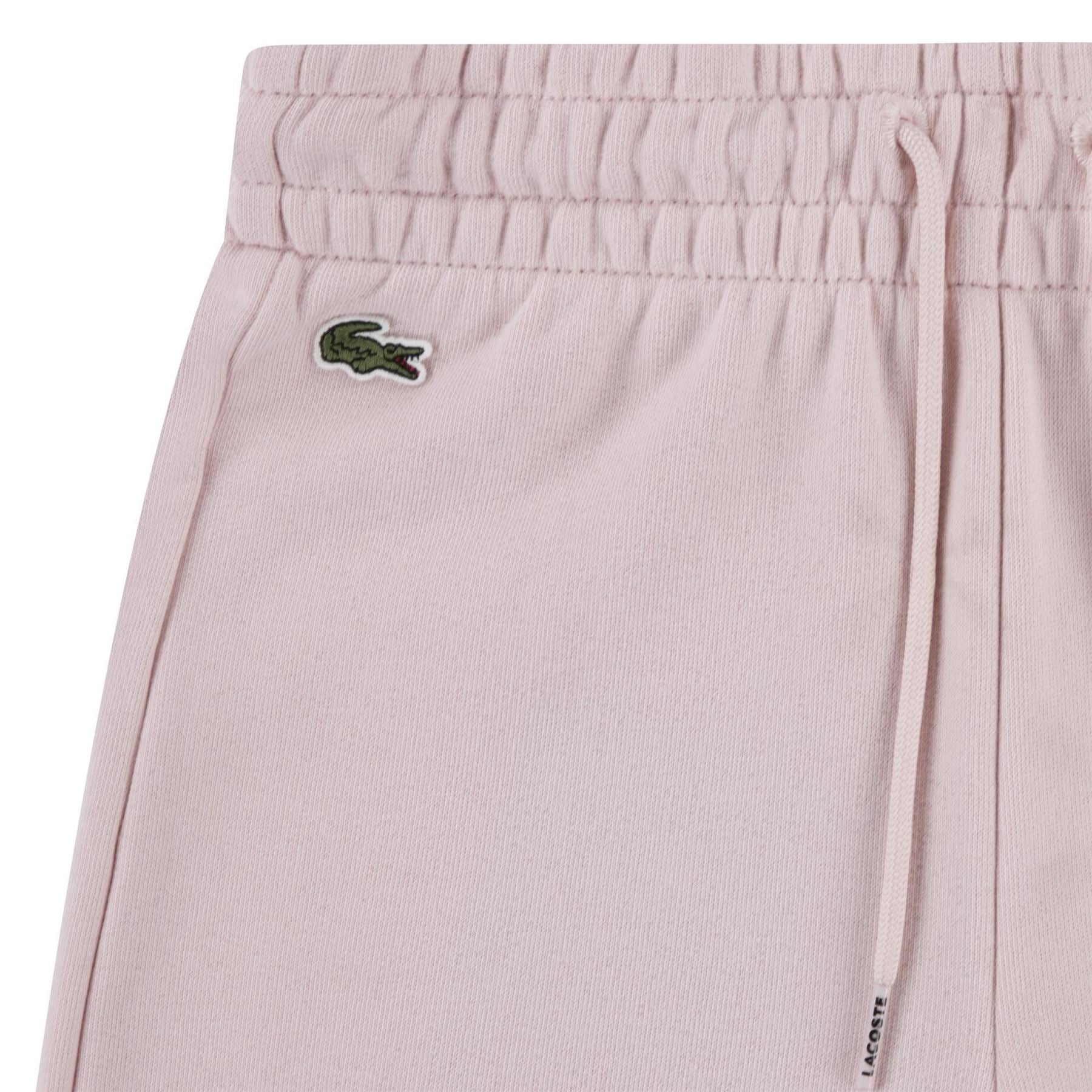 Lacoste Logo Crocodile Solid Patterned Wide Sweatpants