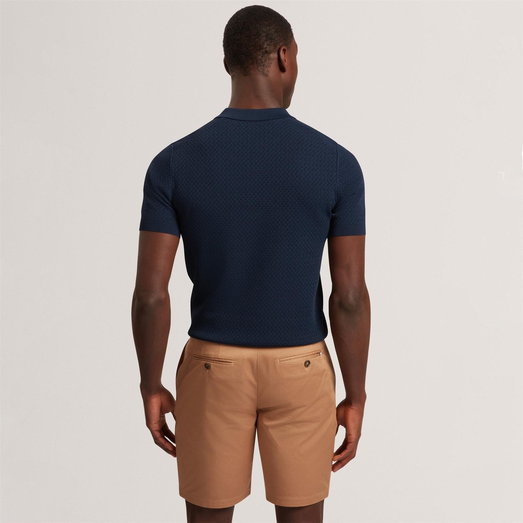 Ted Baker Ss Zzagstch Polo Sn62