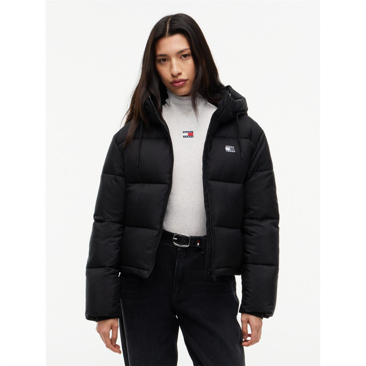 Tommy Jeans Tjw Hooded Puf Jk Ld64