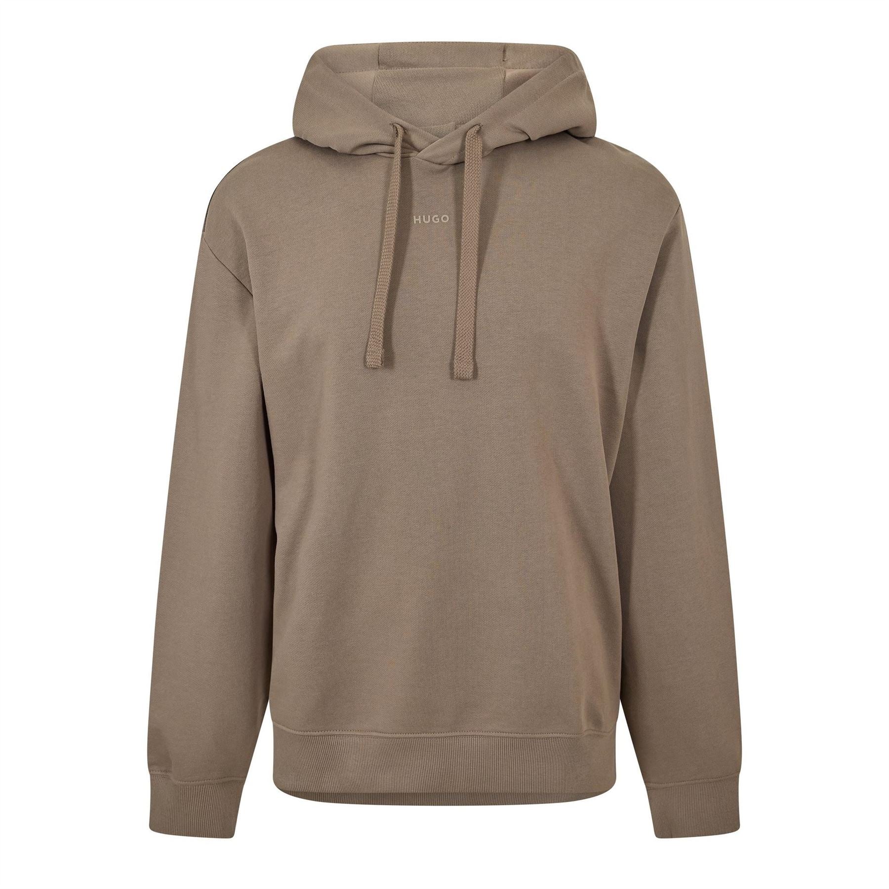 Hugo Hooded Neck Drop Shoulder Sweatshirt