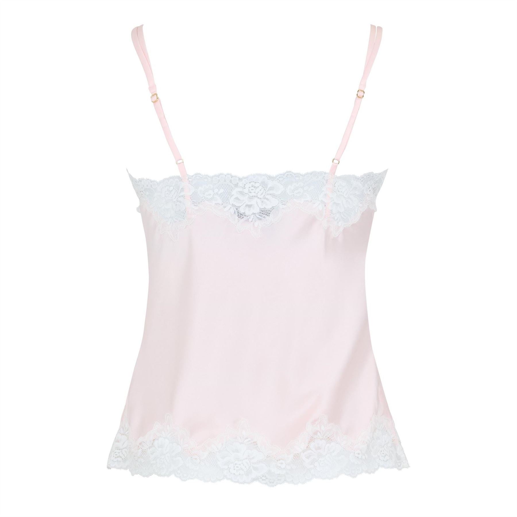 Lauren by Ralph Lauren Satin Lace Trim Pyjama Set
